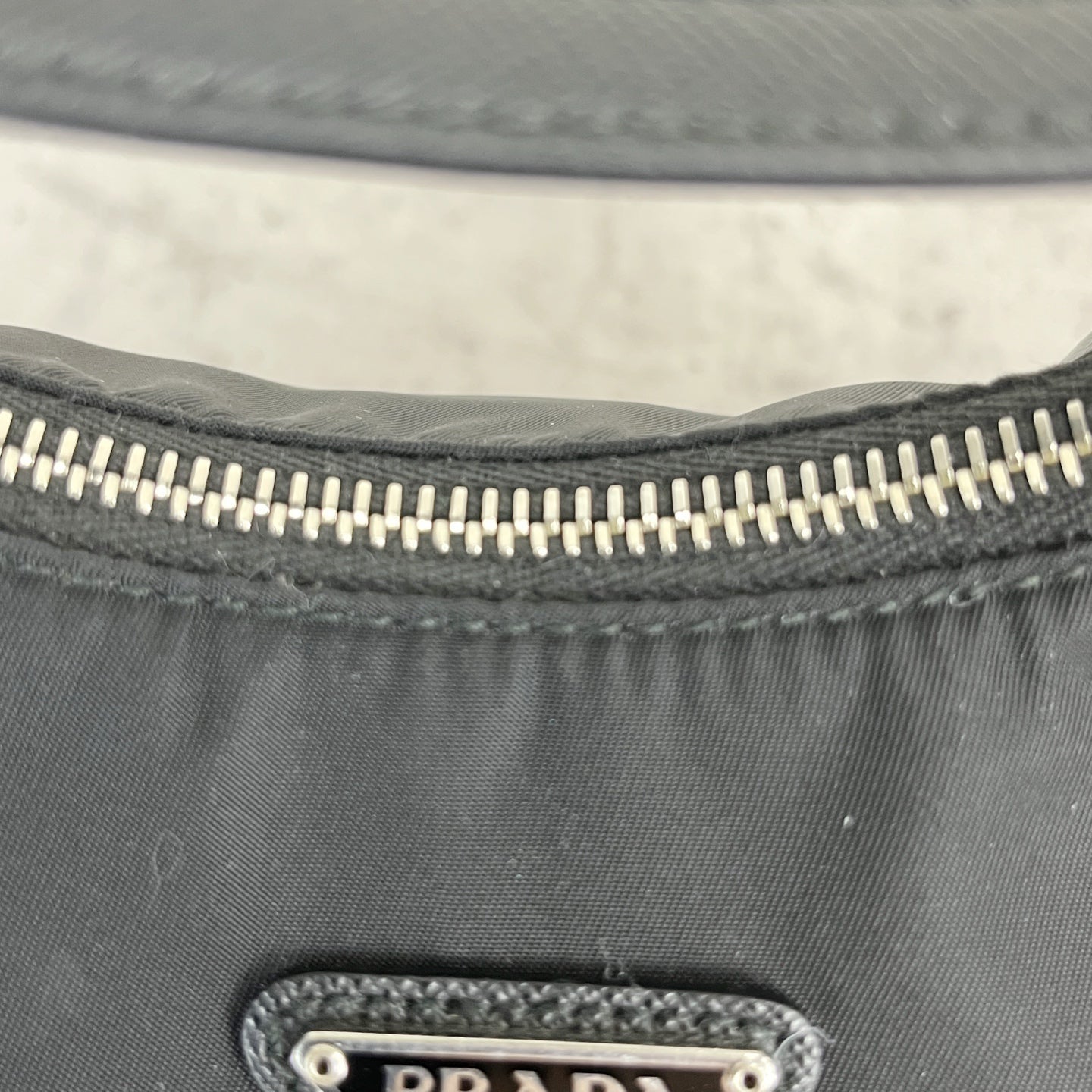 Prada Prada Re-Edition 2005 Re-Nylon Recycled Nylon Mini Handbag Cordura Black 1NE204_R064_F0002