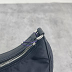 Prada Prada Re-Edition 2005 Re-Nylon Recycled Nylon Mini Handbag Cordura Black 1NE204_R064_F0002