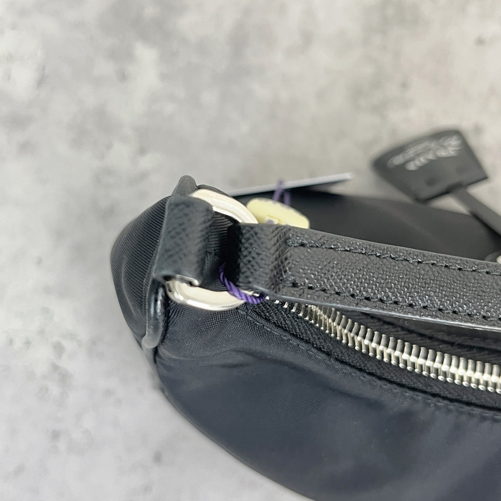 Prada Prada Re-Edition 2005 Re-Nylon Recycled Nylon Mini Handbag Cordura Black 1NE204_R064_F0002