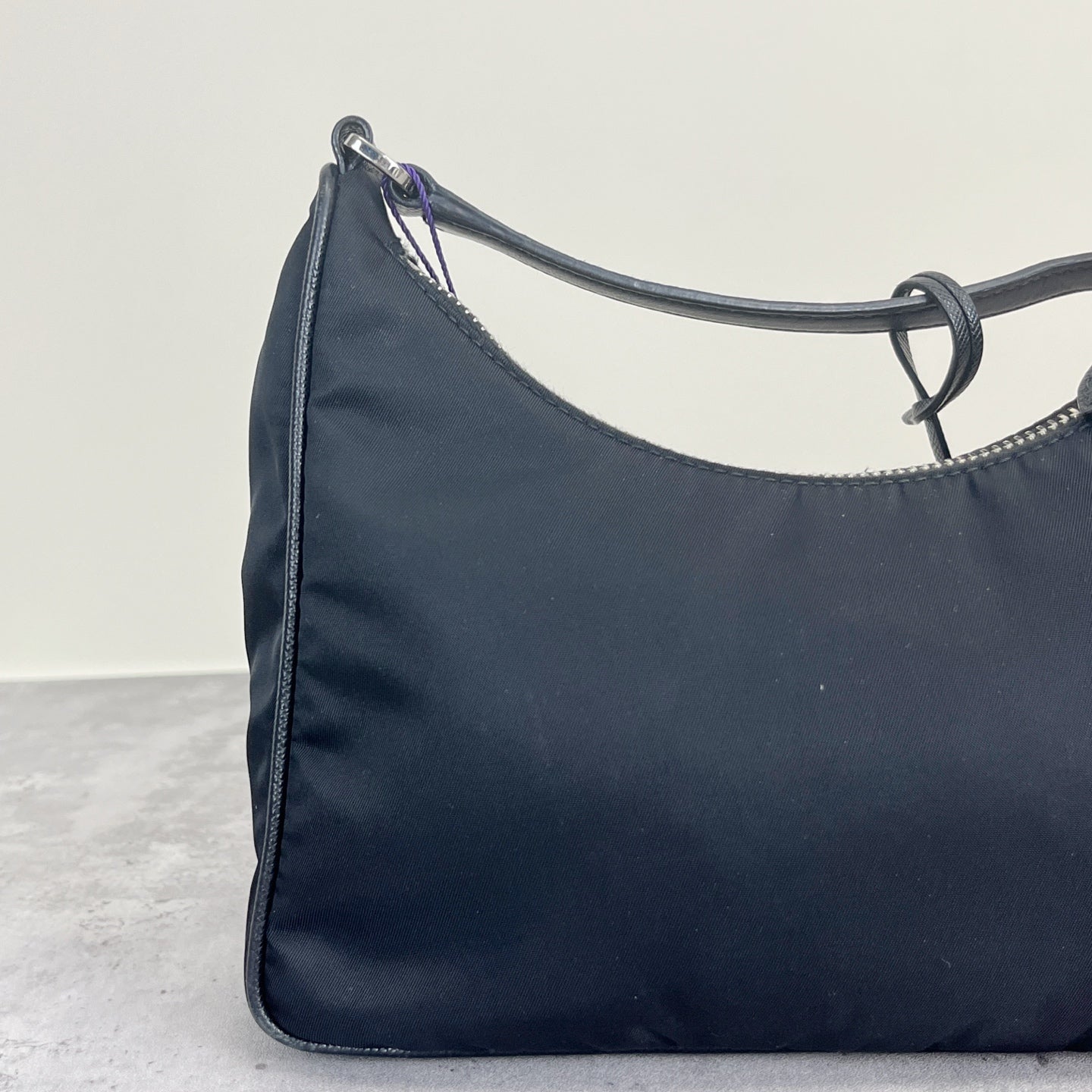 Prada Prada Re-Edition 2005 Re-Nylon Recycled Nylon Mini Handbag Cordura Black 1NE204_R064_F0002