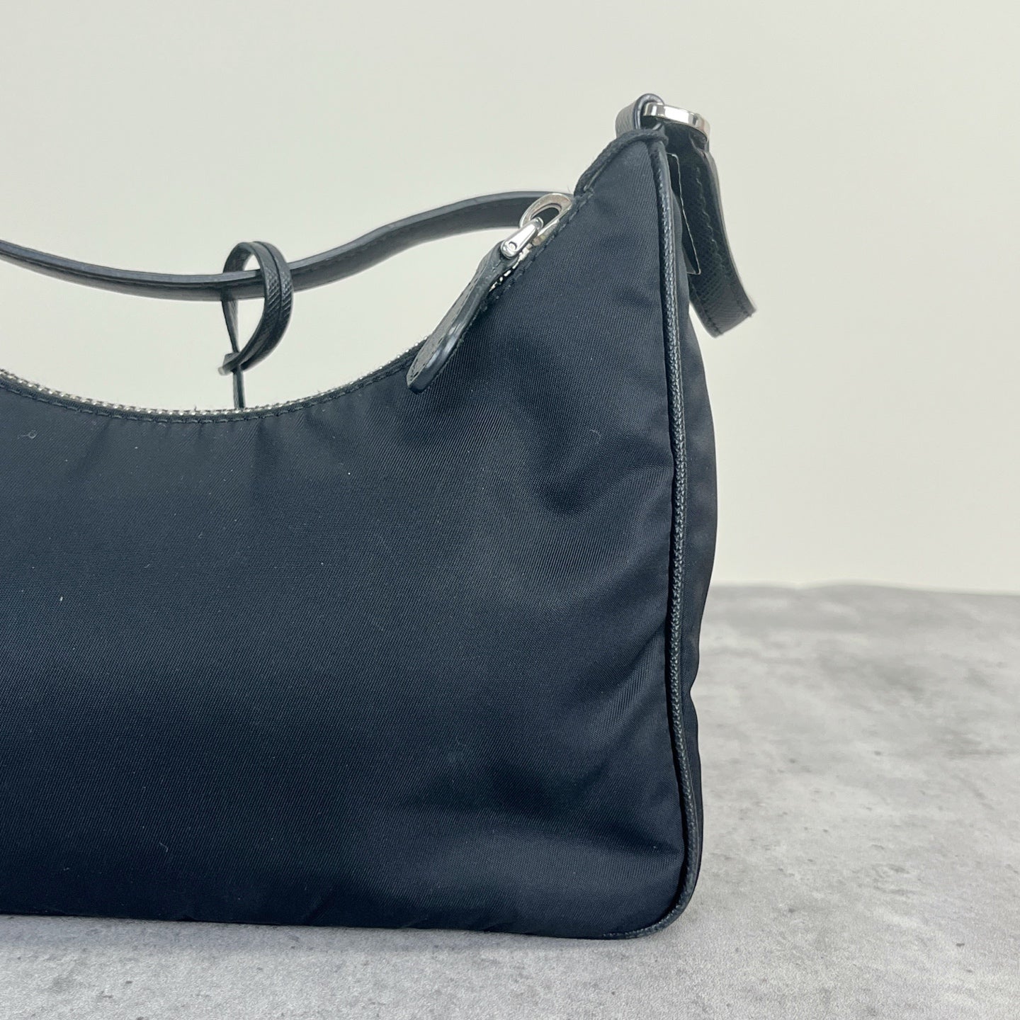 Prada Prada Re-Edition 2005 Re-Nylon Recycled Nylon Mini Handbag Cordura Black 1NE204_R064_F0002