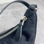 Prada Prada Re-Edition 2005 Re-Nylon Recycled Nylon Mini Handbag Cordura Black 1NE204_R064_F0002