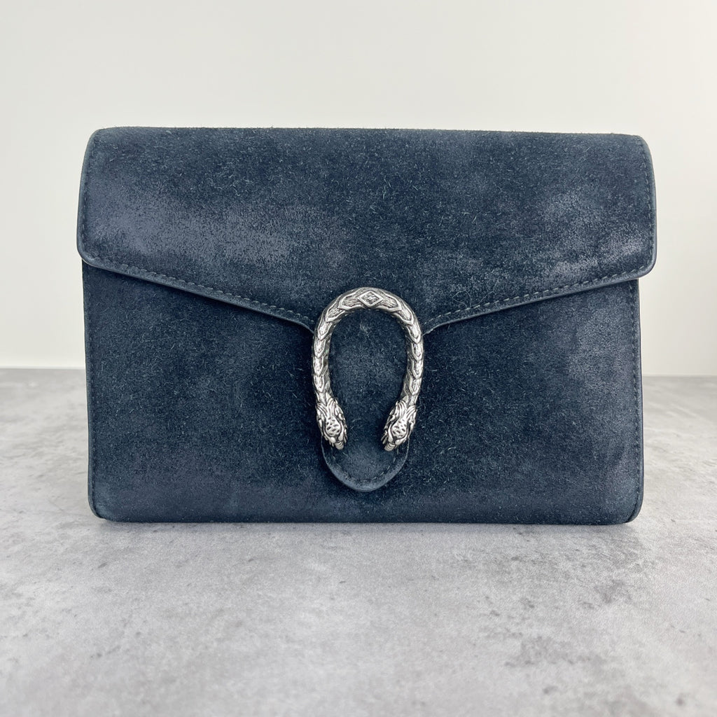 Gucci Alcantara Black