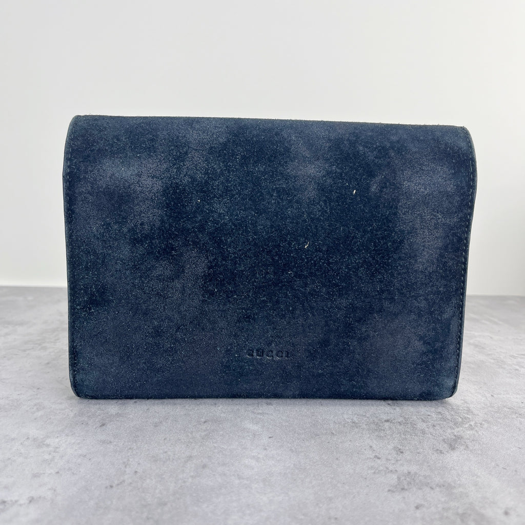 Gucci Alcantara Black
