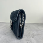 Gucci Alcantara Black