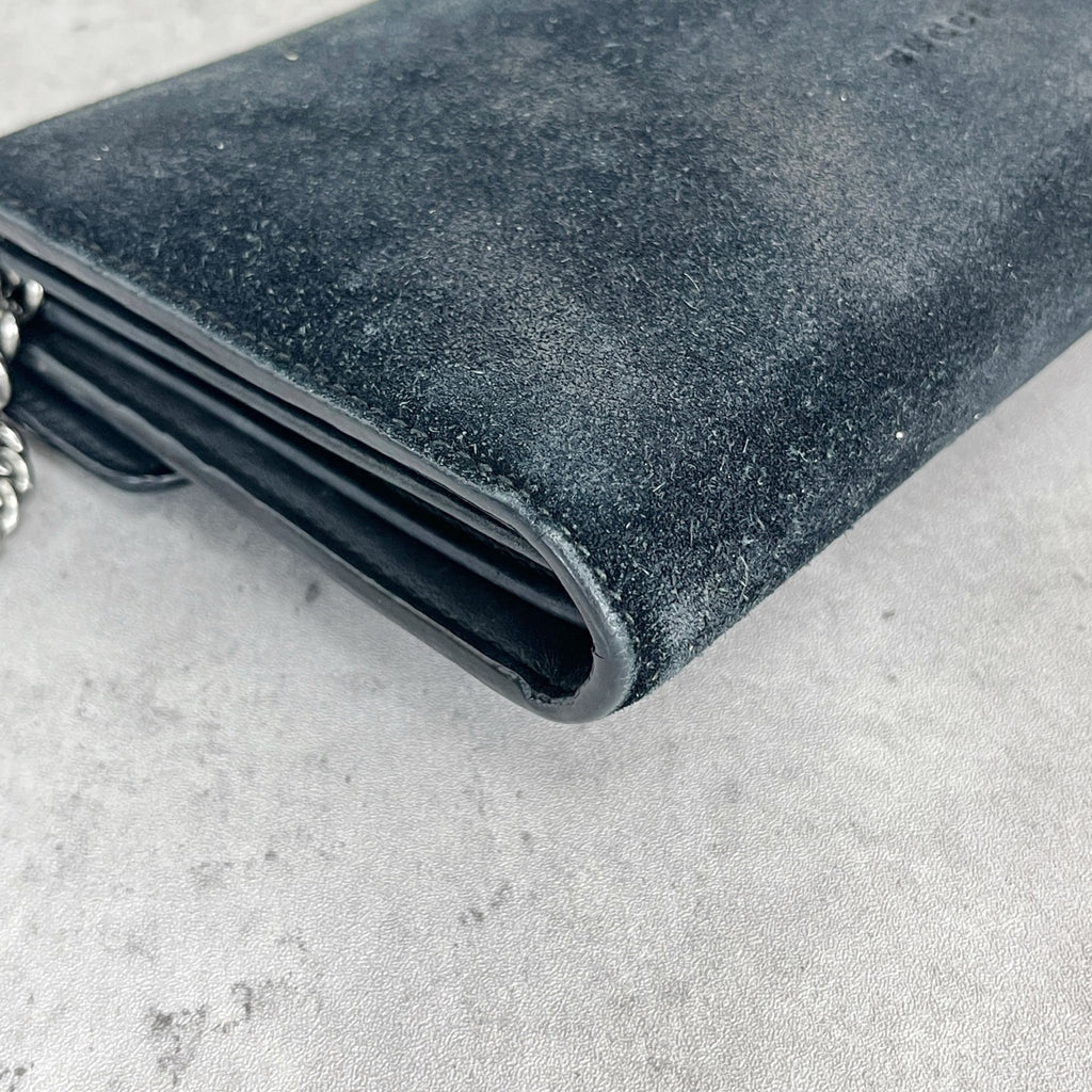 Gucci Alcantara Black
