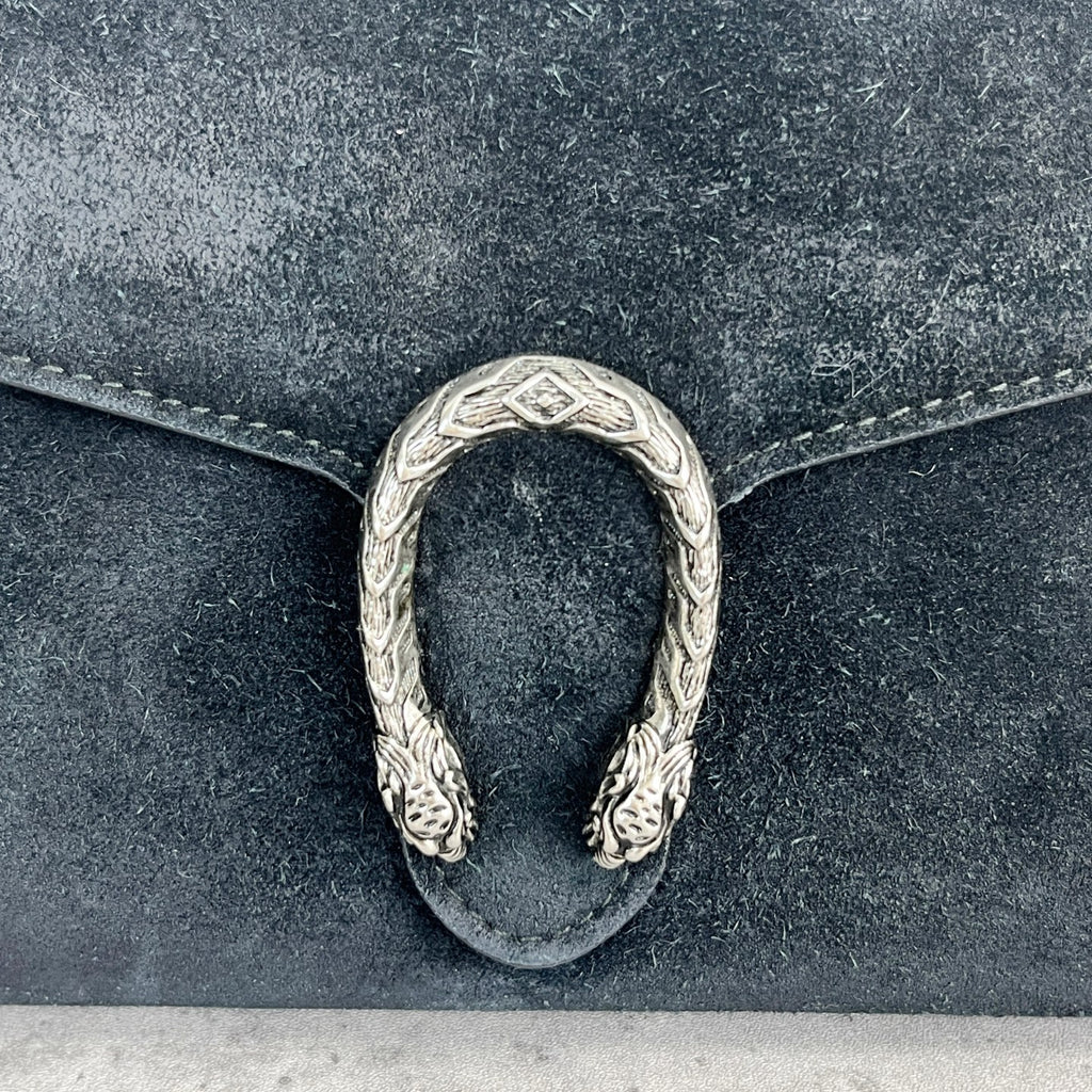 Gucci Alcantara Black