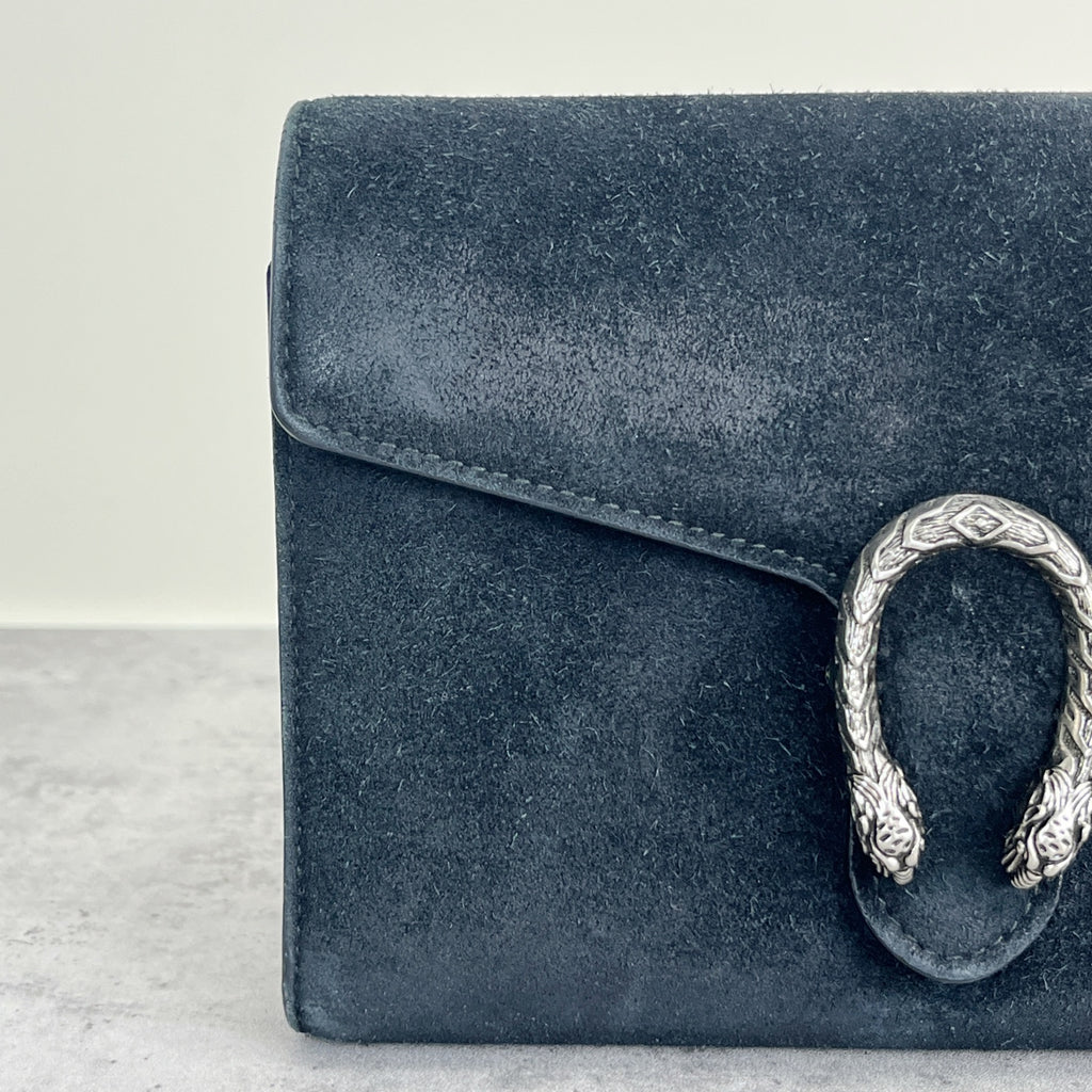 Gucci Alcantara Black