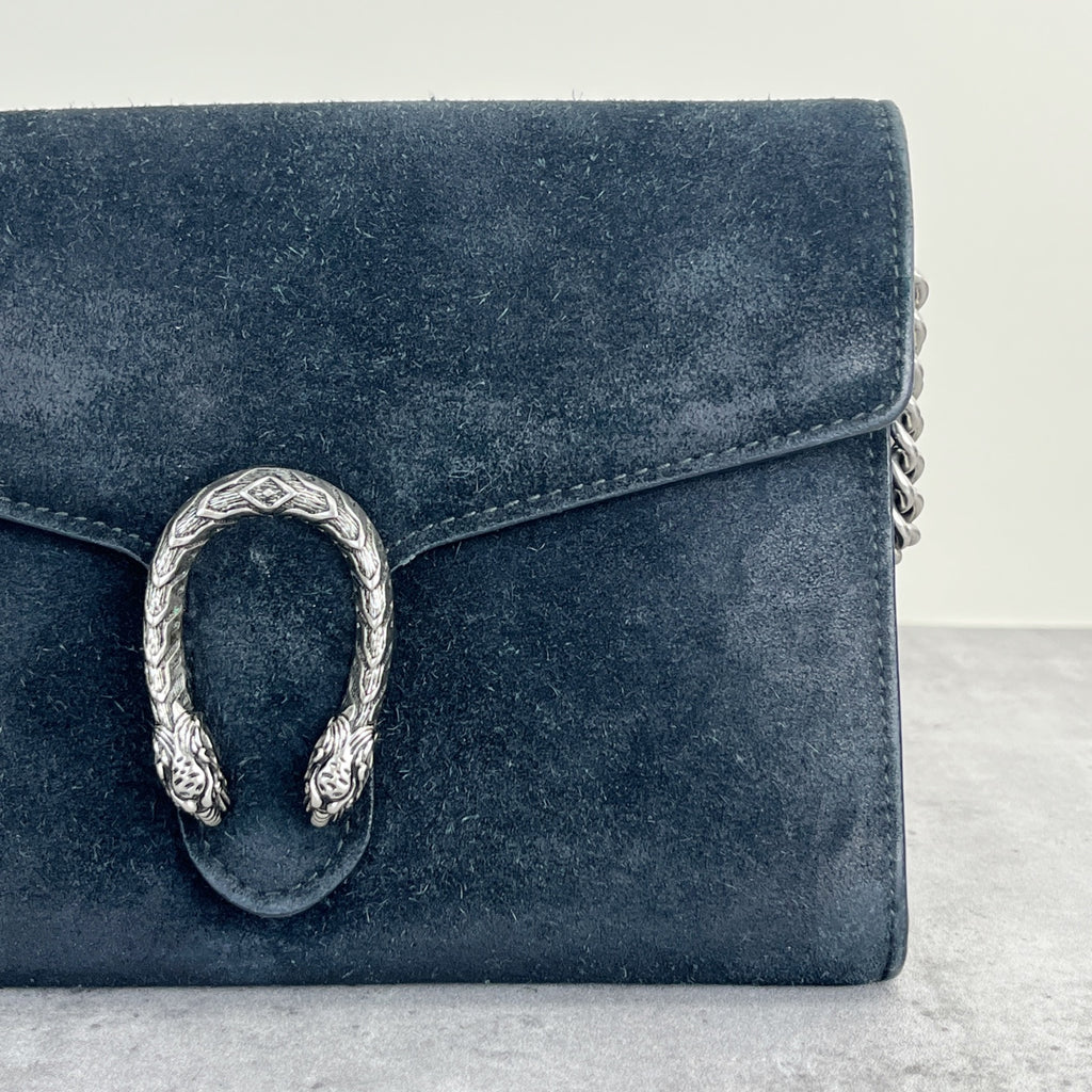 Gucci Alcantara Black