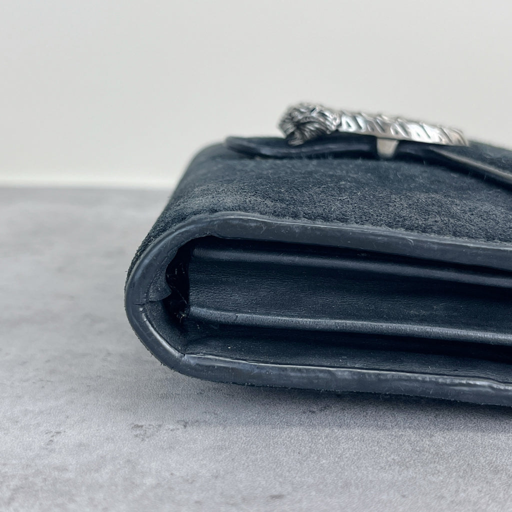 Gucci Alcantara Black
