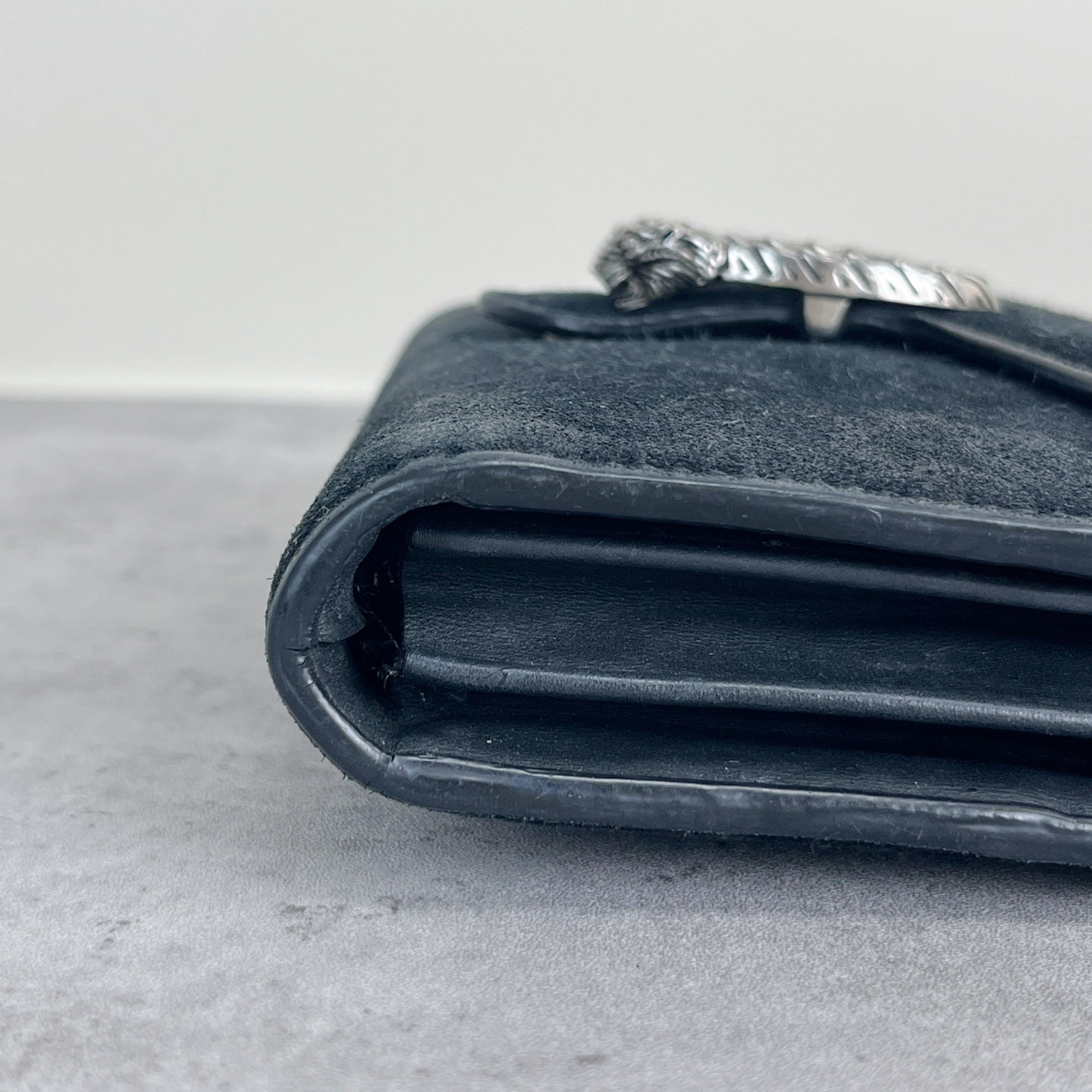 Gucci Alcantara Black