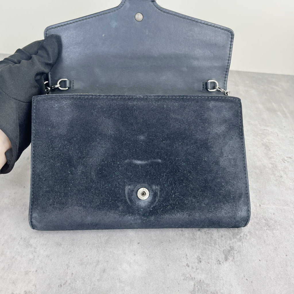 Gucci Alcantara Black