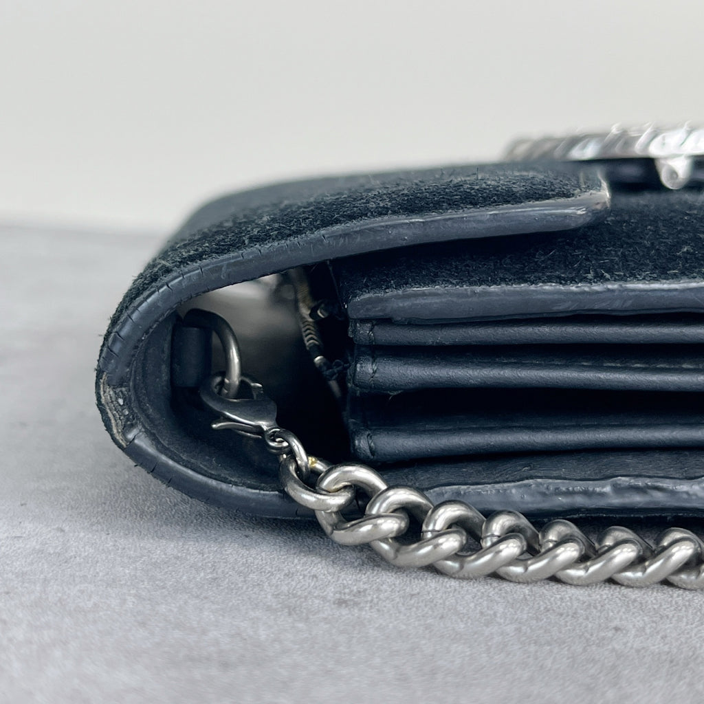 Gucci Alcantara Black