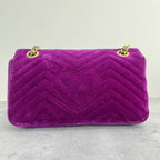 Gucci GG MARMONT Velvet Purple 446744-K4D2T-5671