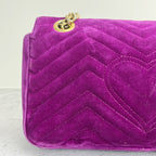 Gucci GG MARMONT Velvet Purple 446744-K4D2T-5671