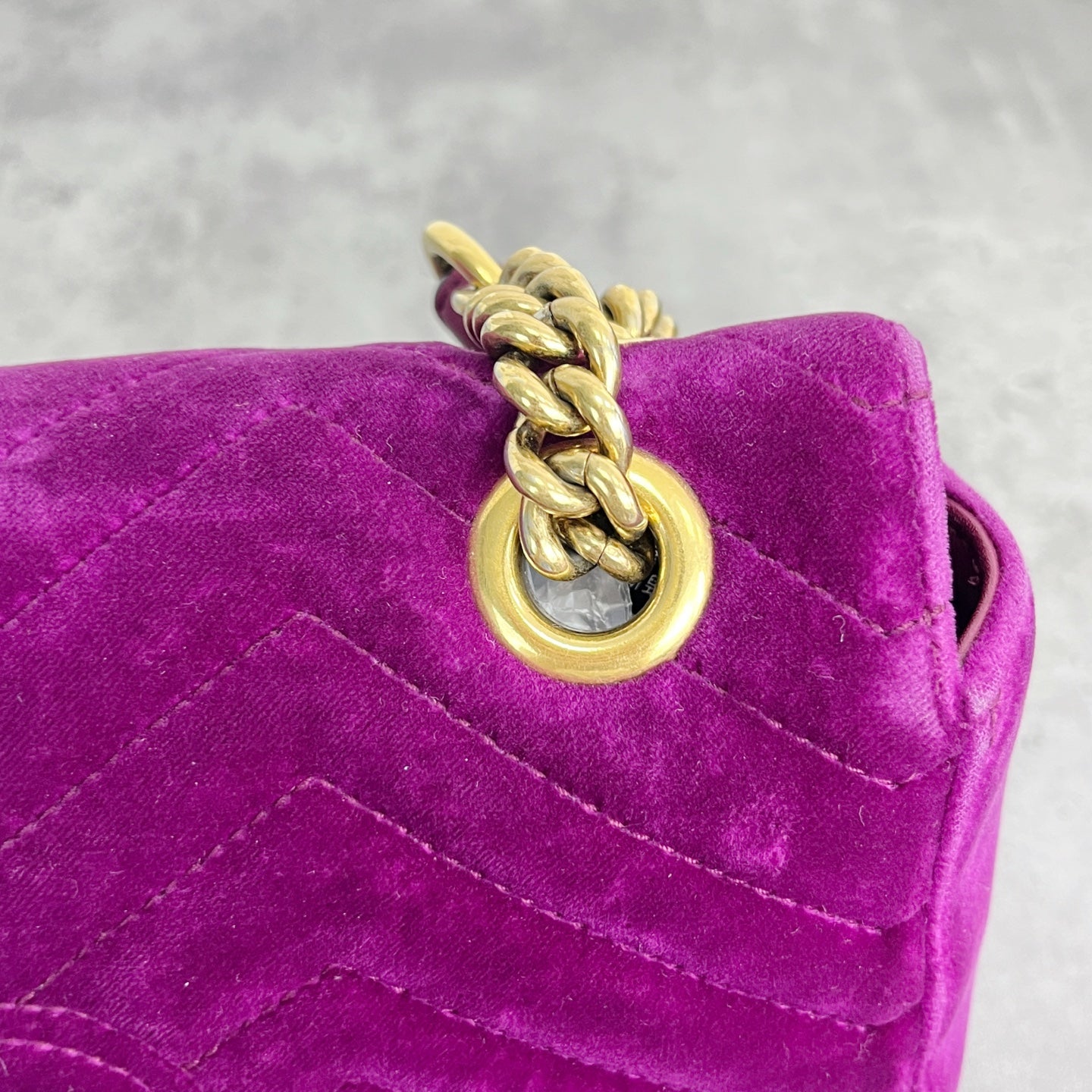 Gucci GG MARMONT Velvet Purple 446744-K4D2T-5671