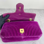 Gucci GG MARMONT Velvet Purple 446744-K4D2T-5671