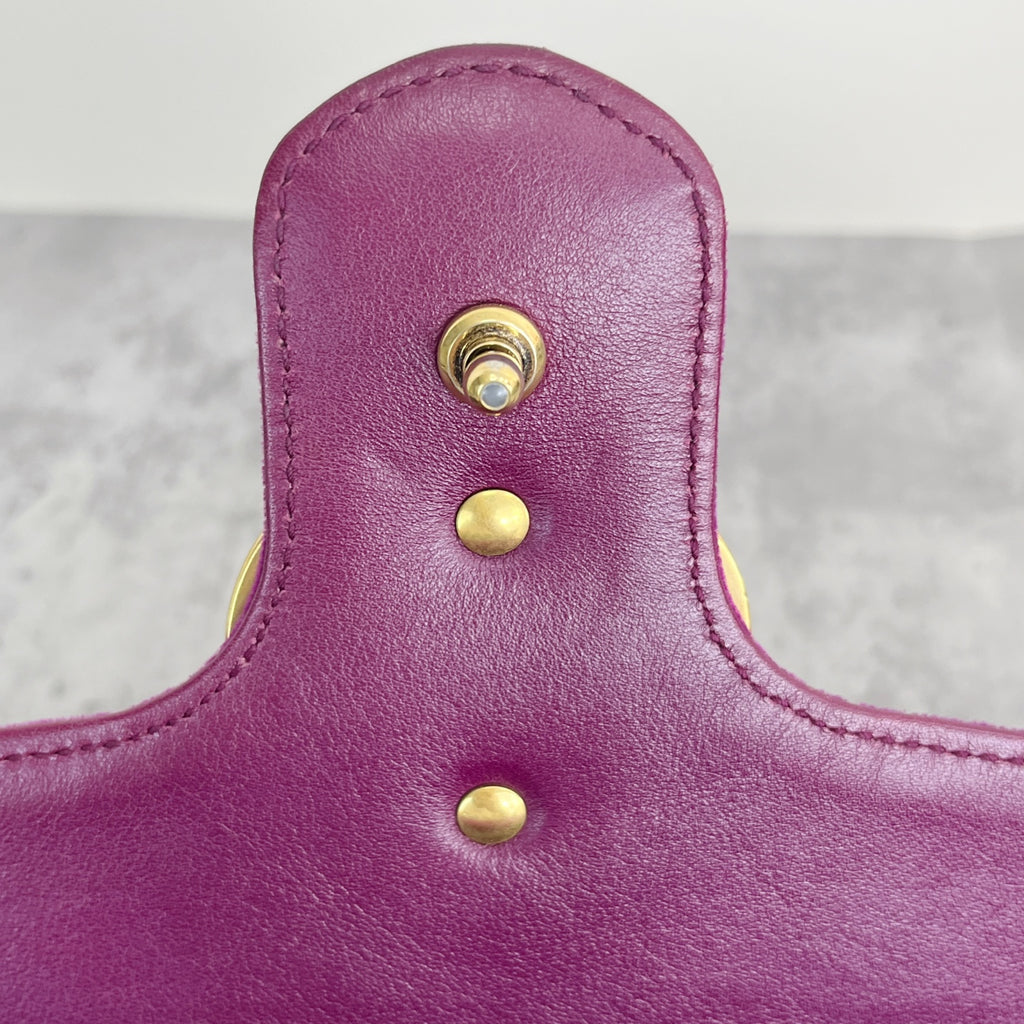 Gucci GG MARMONT Velvet Purple 446744-K4D2T-5671