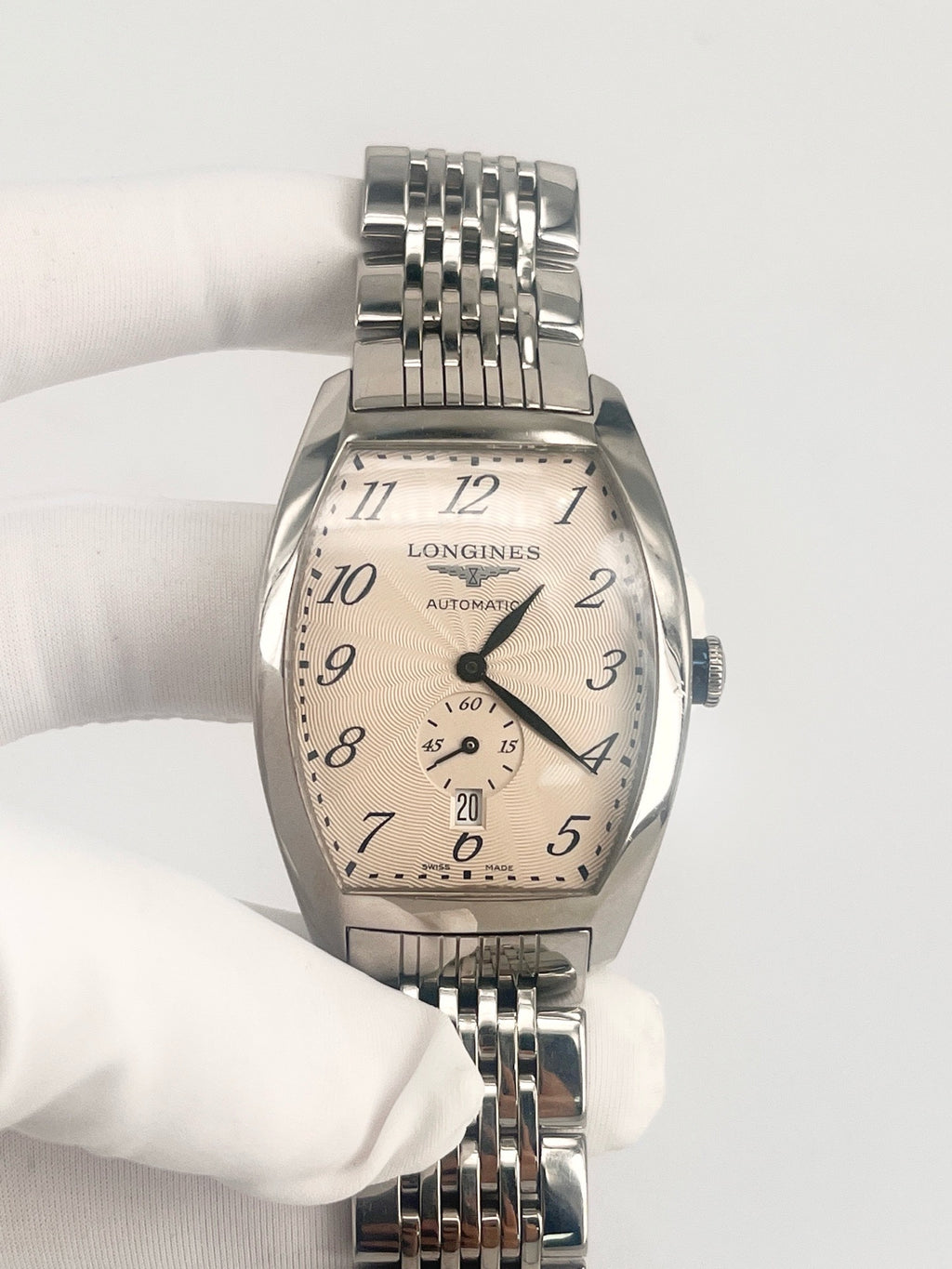 Longines Silver Automatic (self-winding) watch