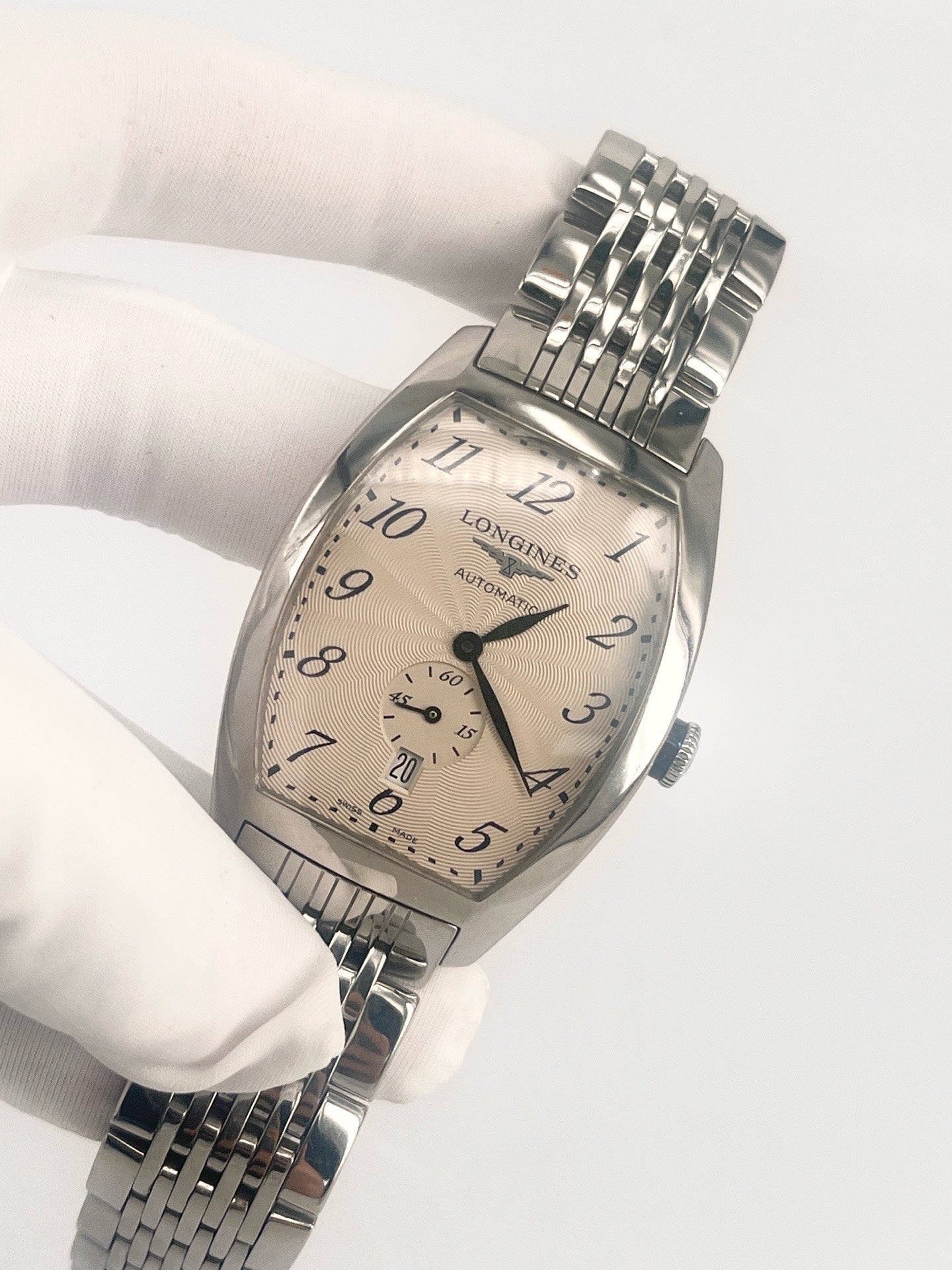 Longines Silver Automatic (self-winding) watch