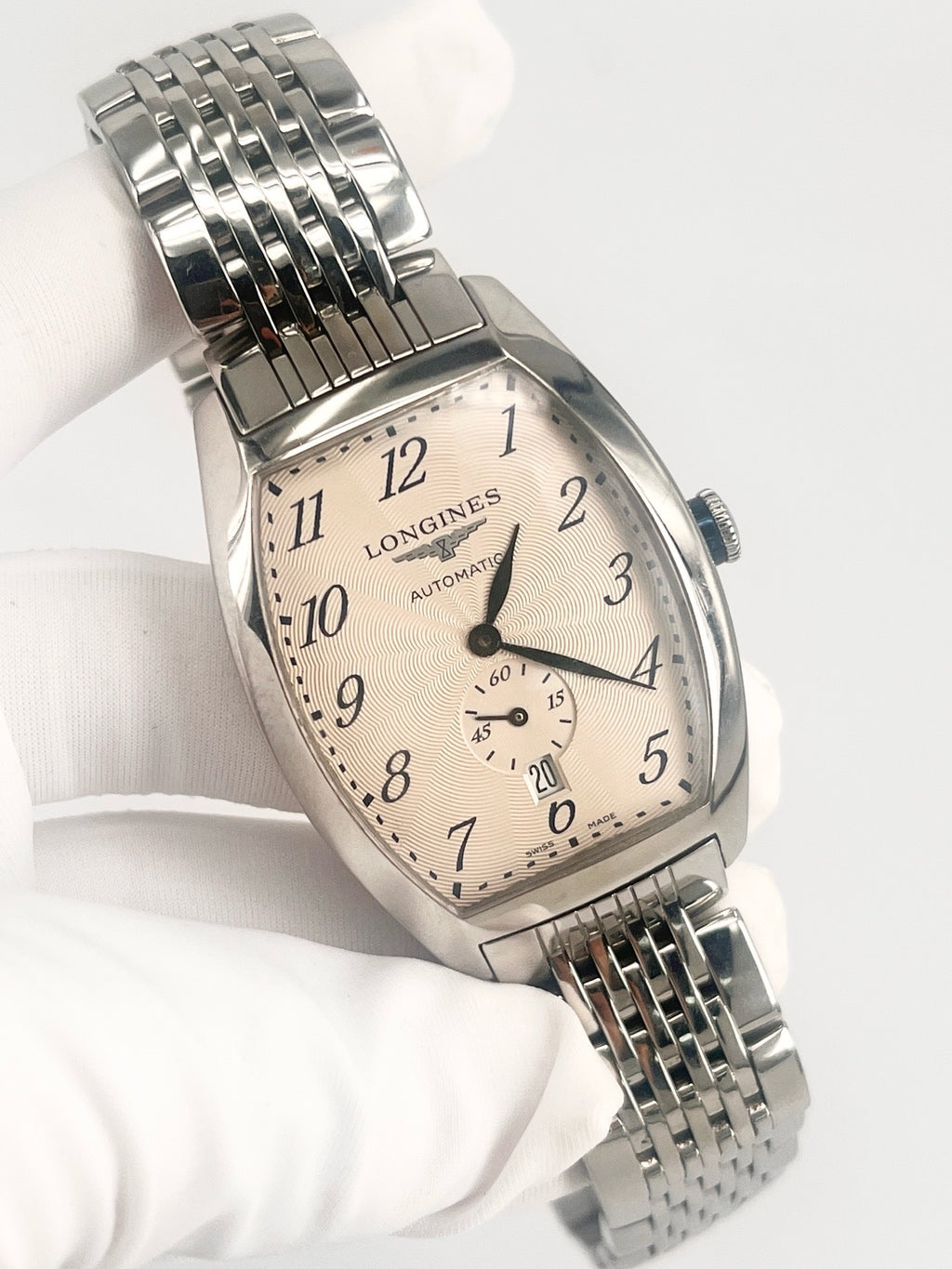 Longines Silver Automatic (self-winding) watch