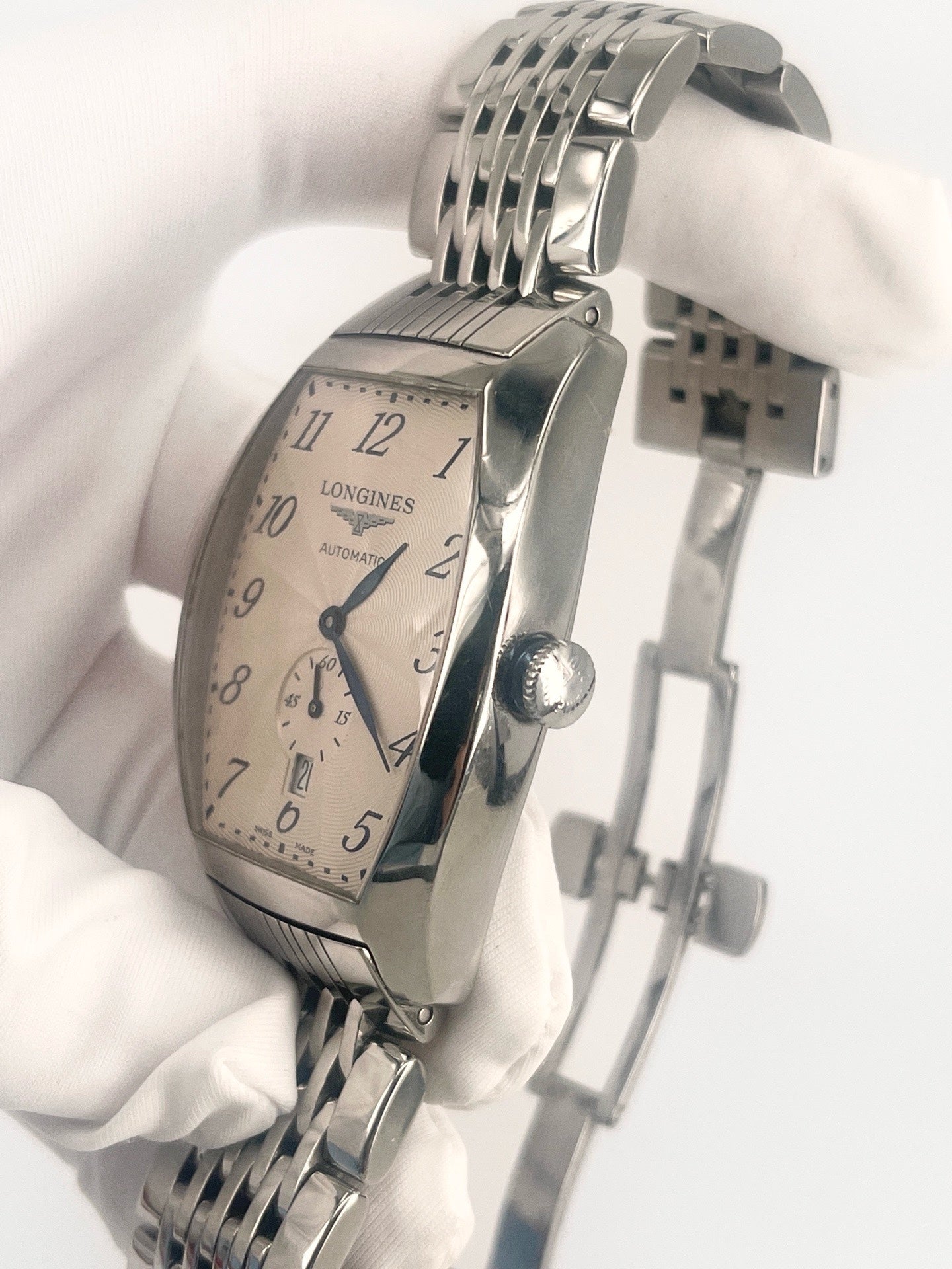 Longines Silver Automatic (self-winding) watch