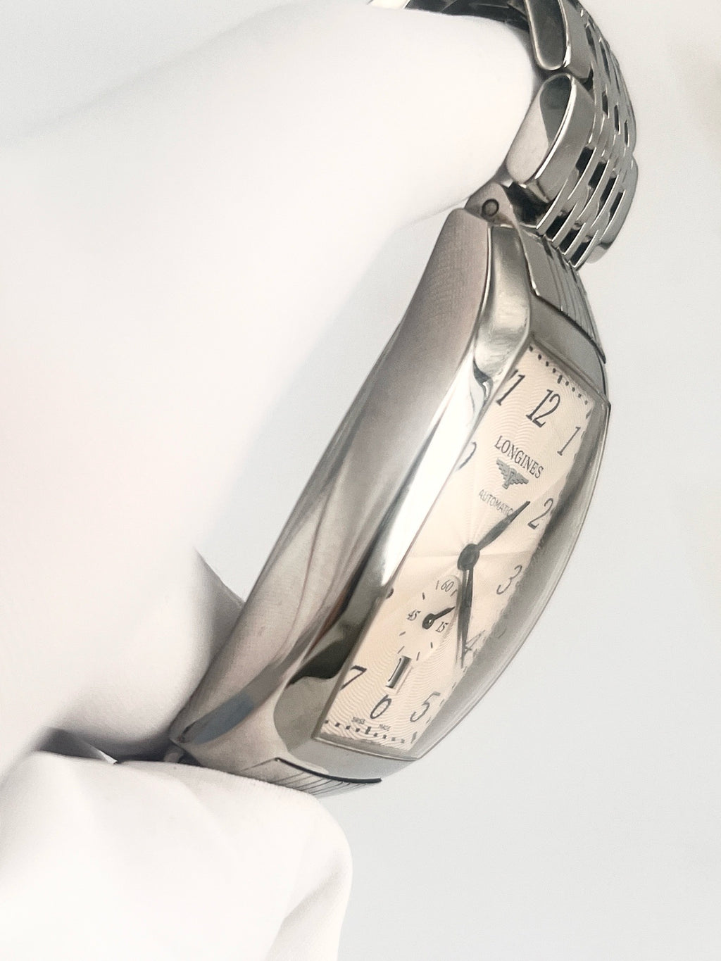 Longines Silver Automatic (self-winding) watch