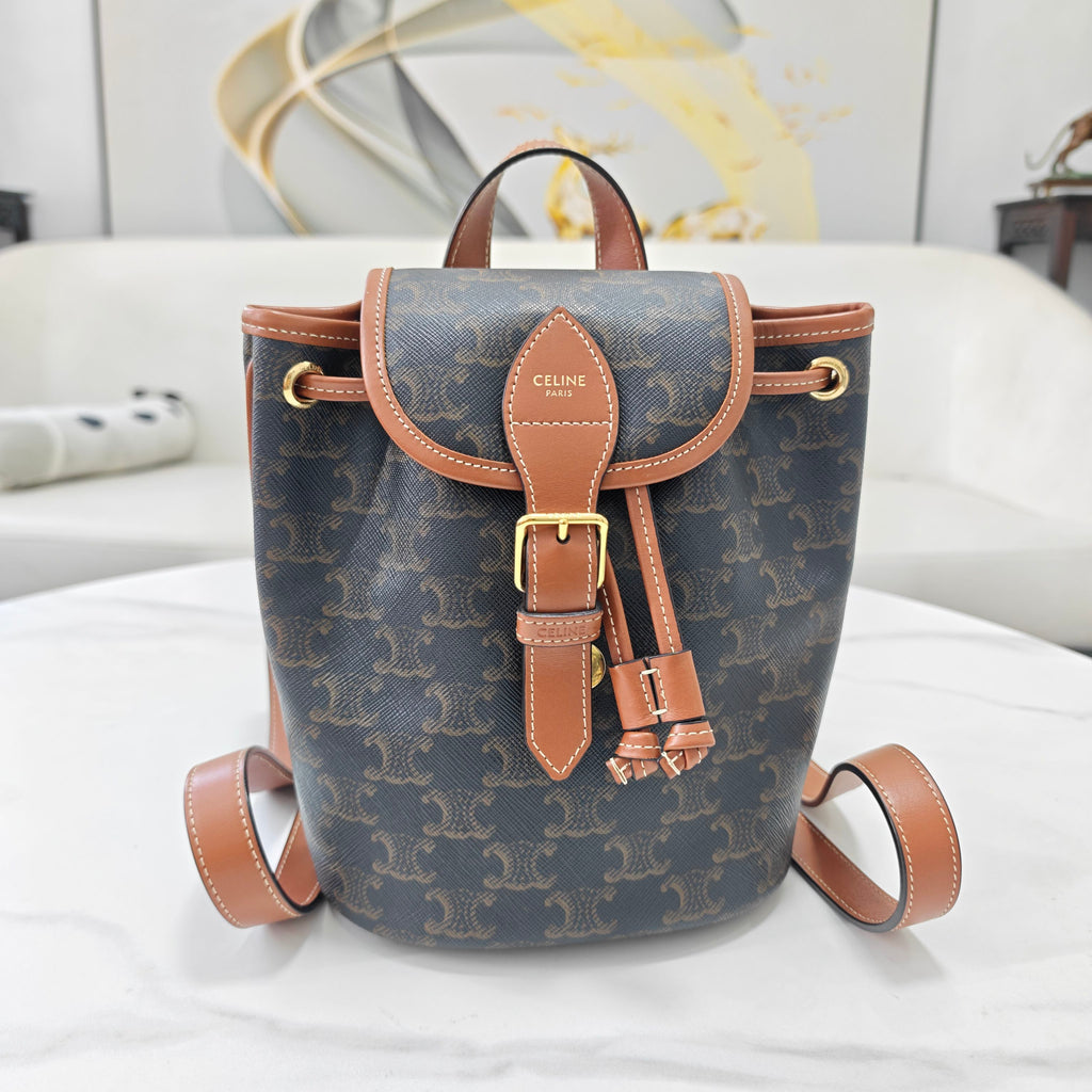 Celine Canvas Backpack