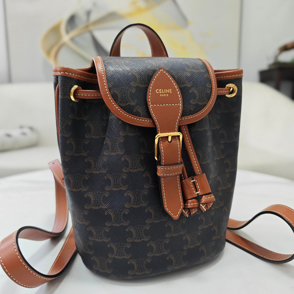 Celine Canvas Backpack