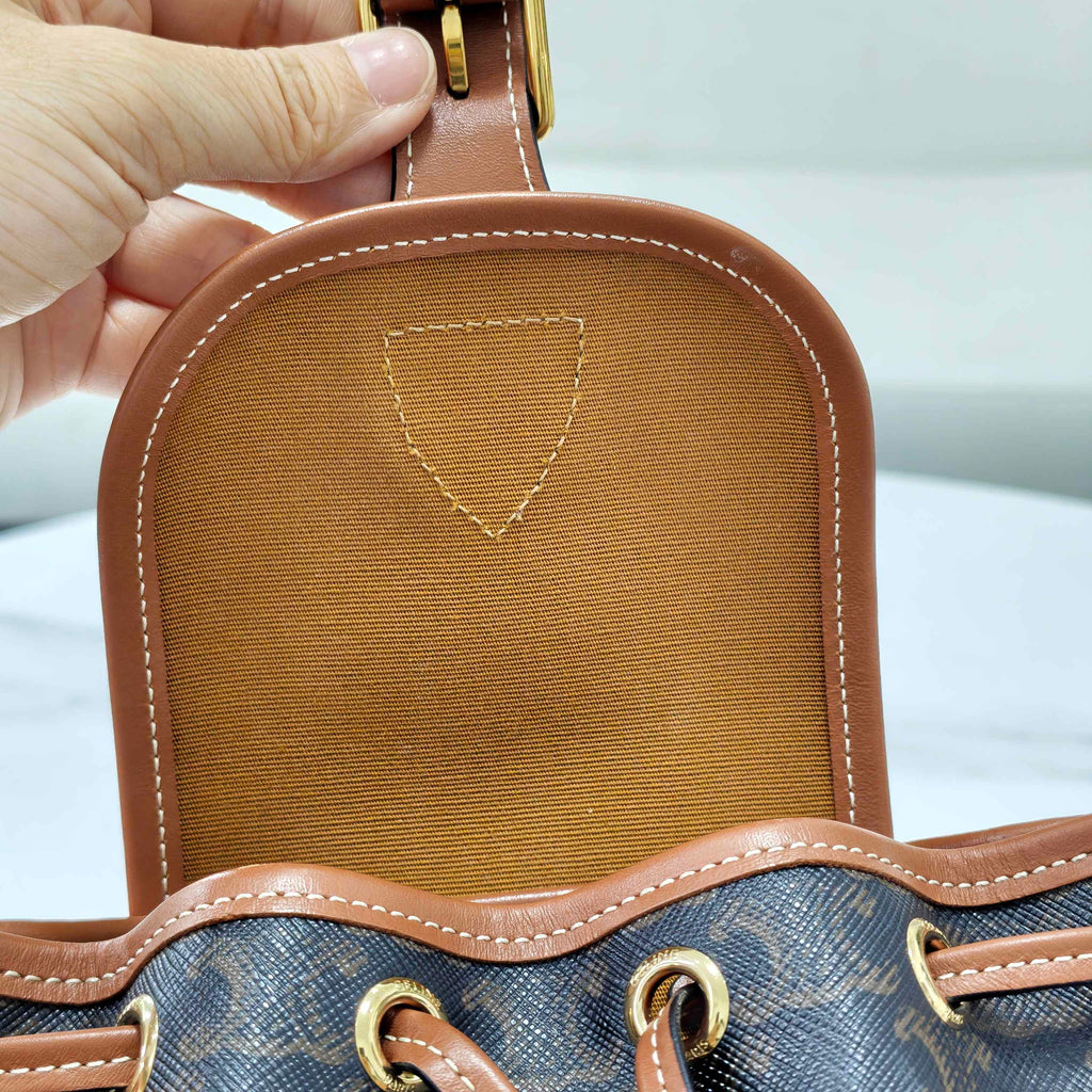 Celine Canvas Backpack