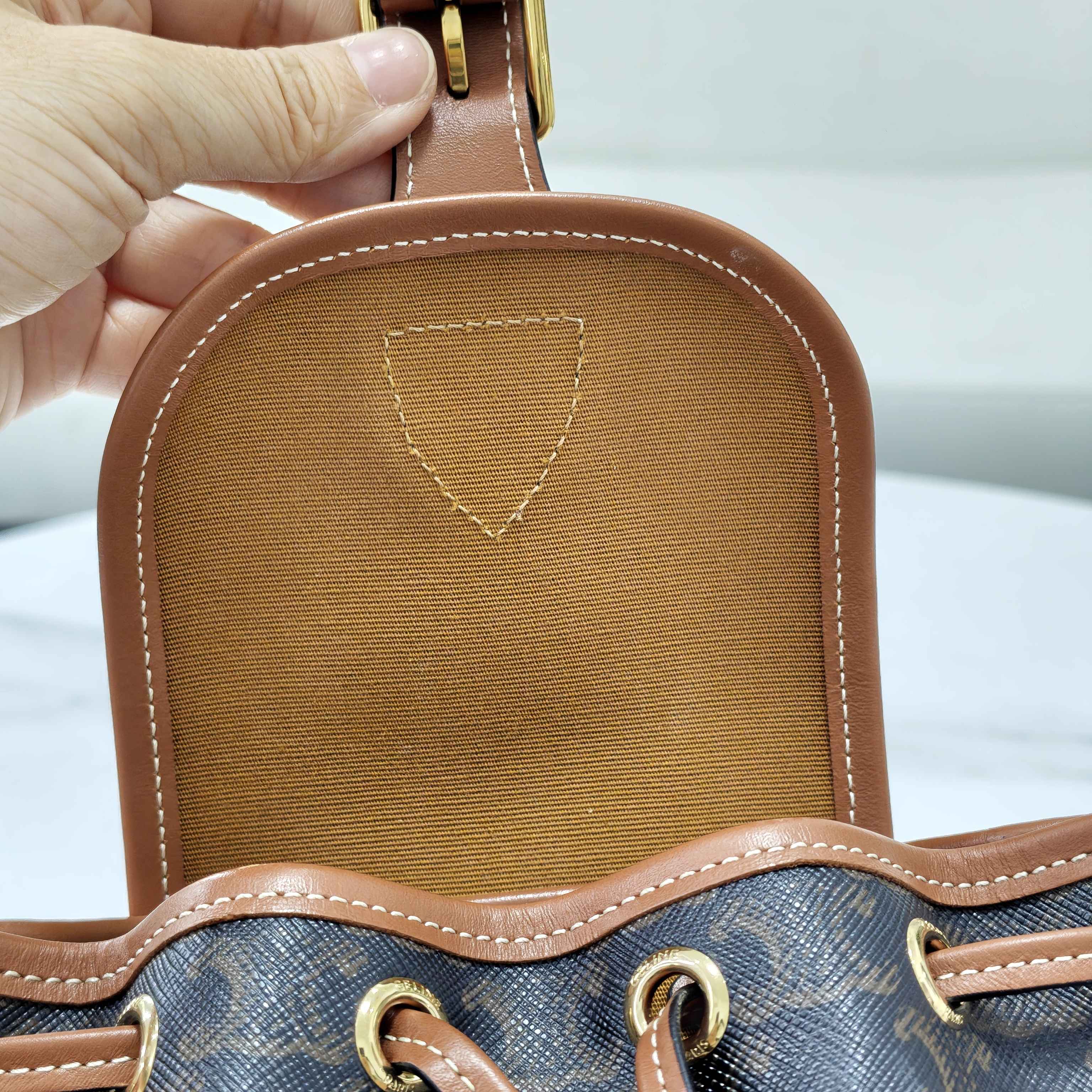 Celine Canvas Backpack