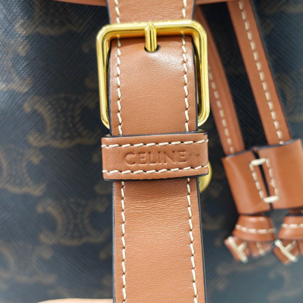 Celine Canvas Backpack