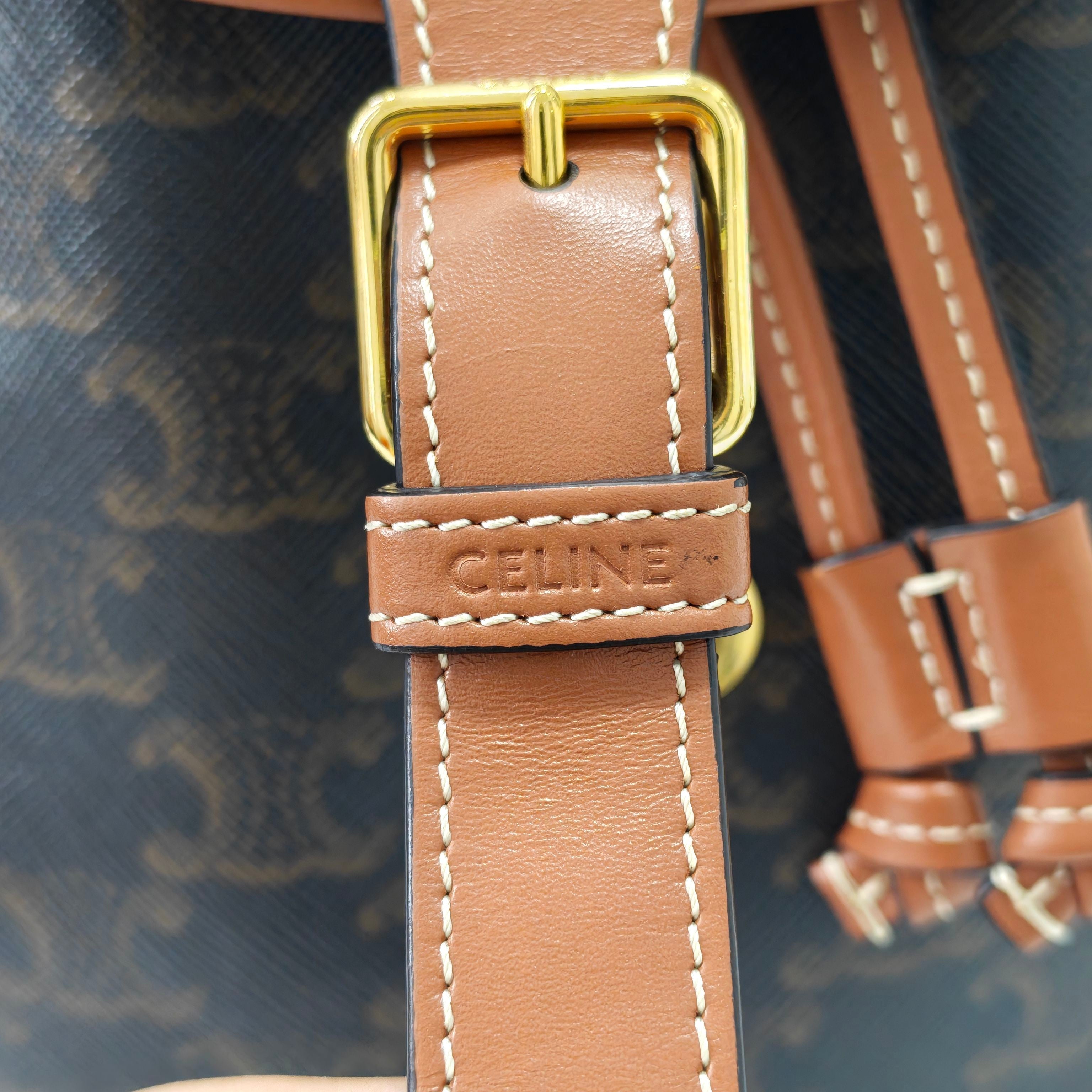 Celine Canvas Backpack