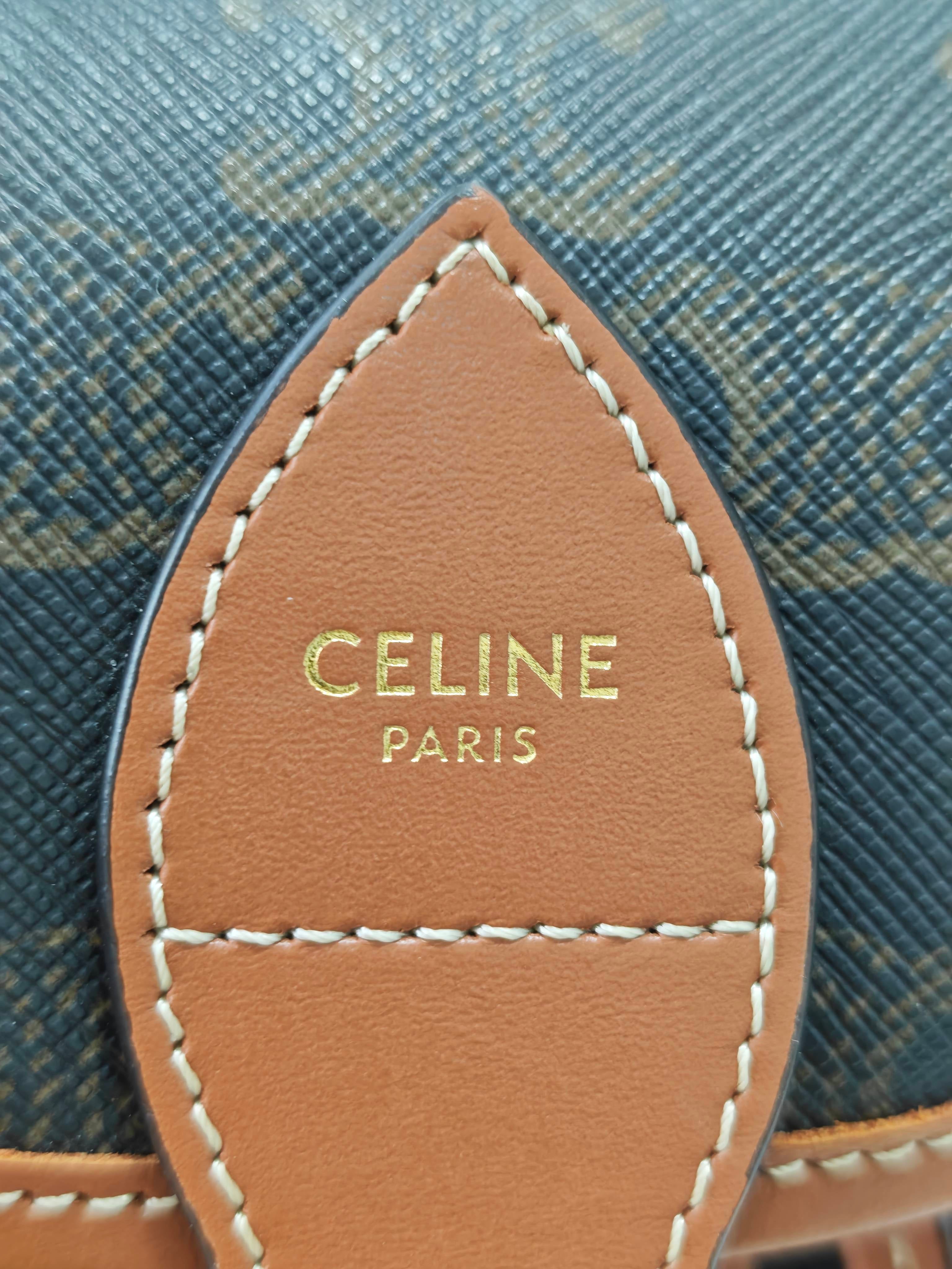 Celine Canvas Backpack