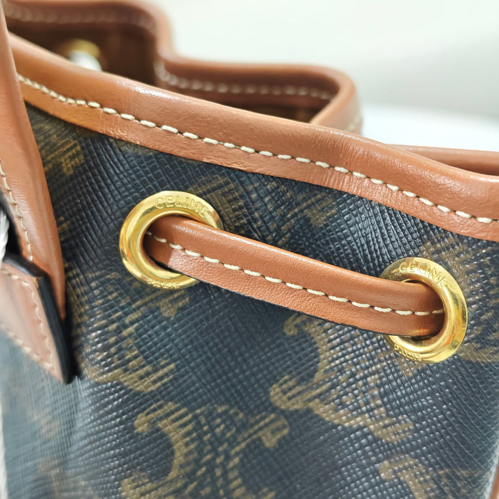 Celine Canvas Backpack