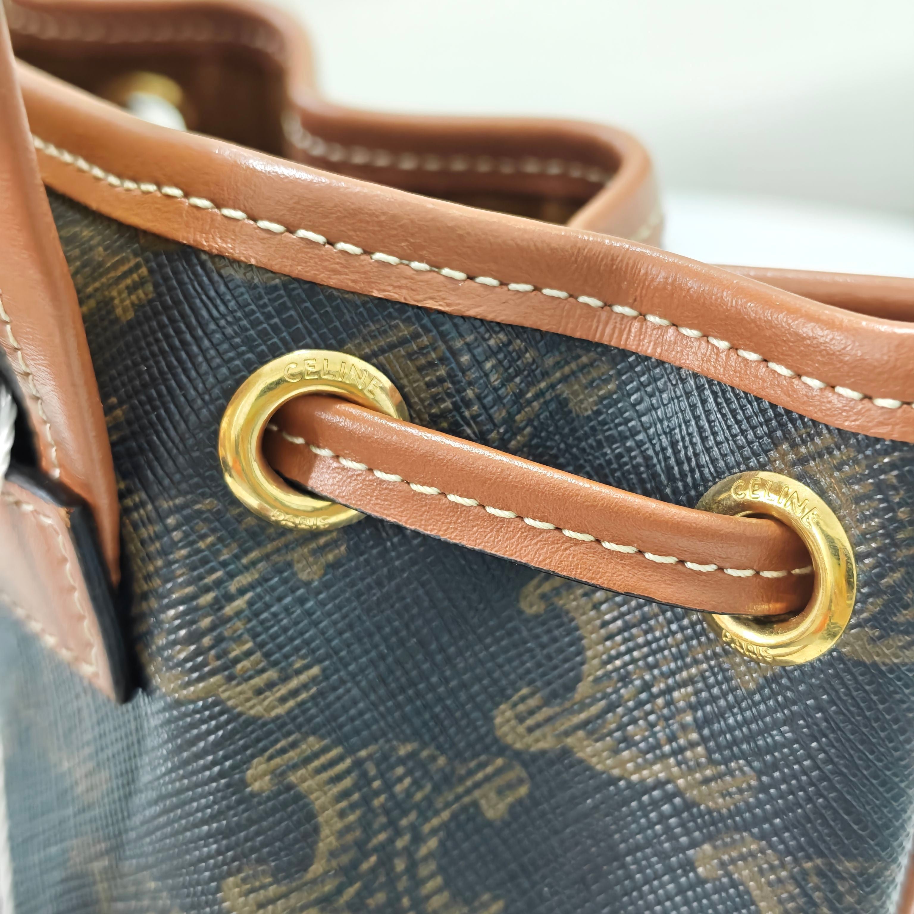 Celine Canvas Backpack