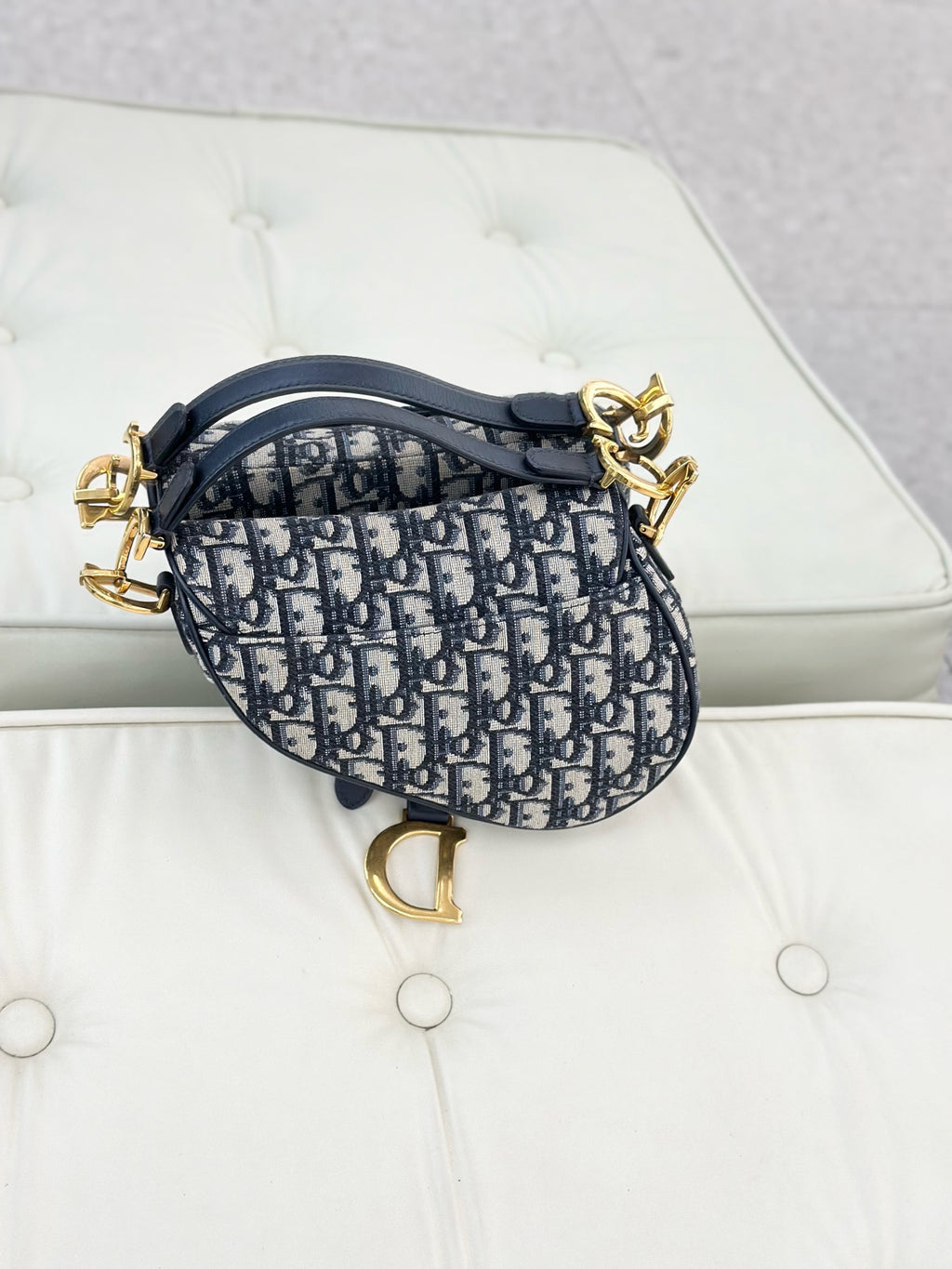 Dior Blue Saddle Bag M0447CTZQ_M928