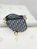 Dior Blue Saddle Bag M0447CTZQ_M928