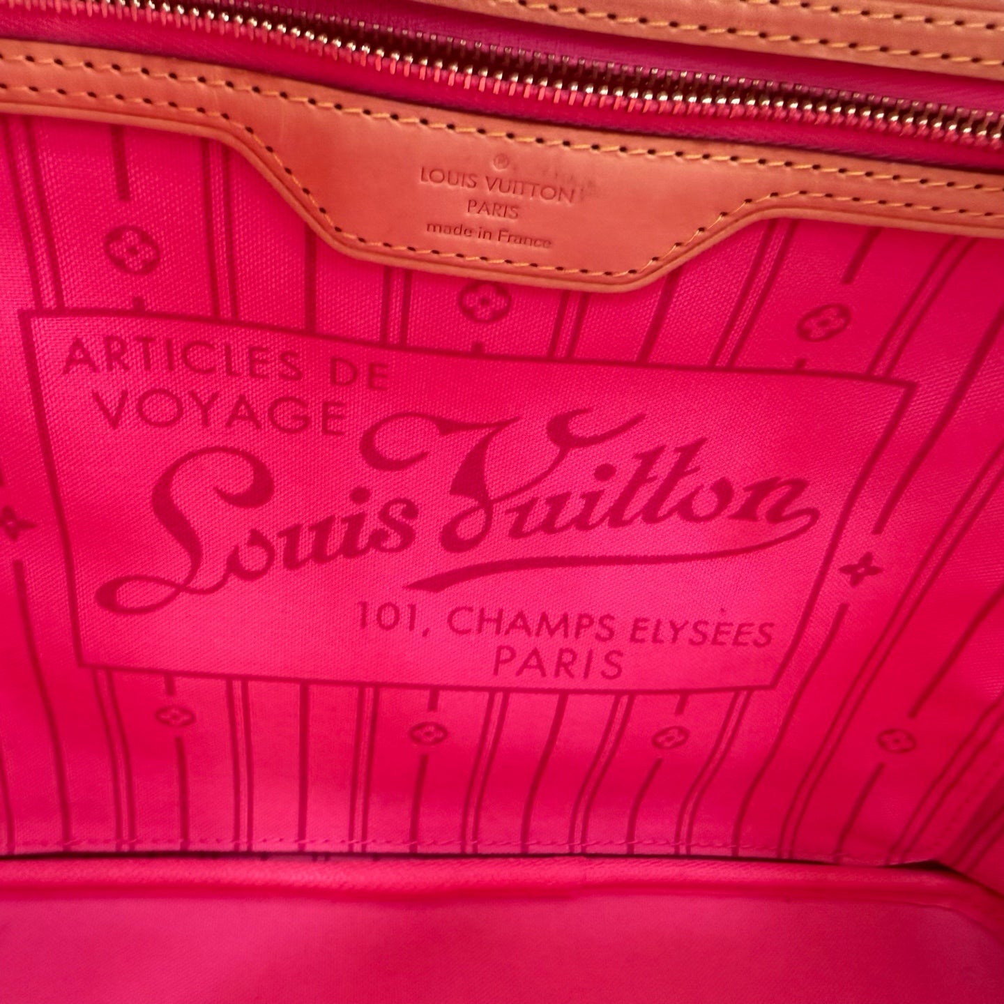 Louis Vuitton NEVERFULL medium-sized handbag Tote