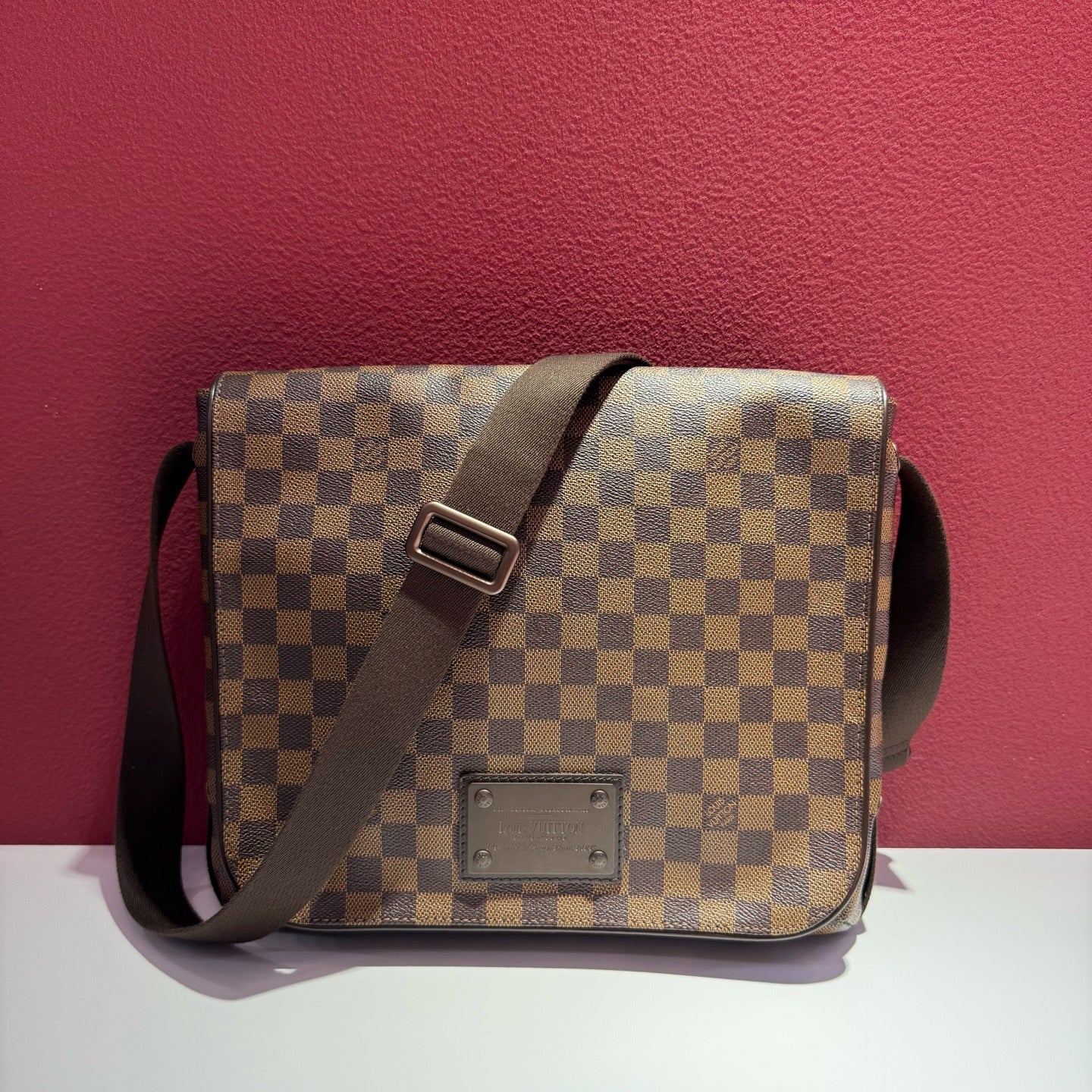 Louis Vuitton Brown Messenger Bag