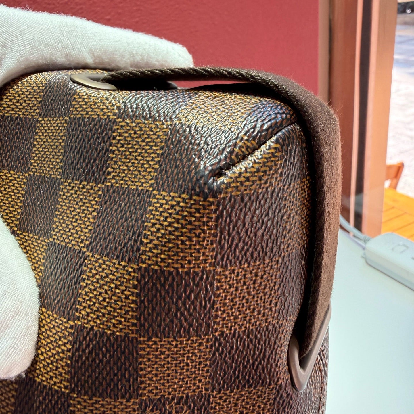 Louis Vuitton Brown Messenger Bag