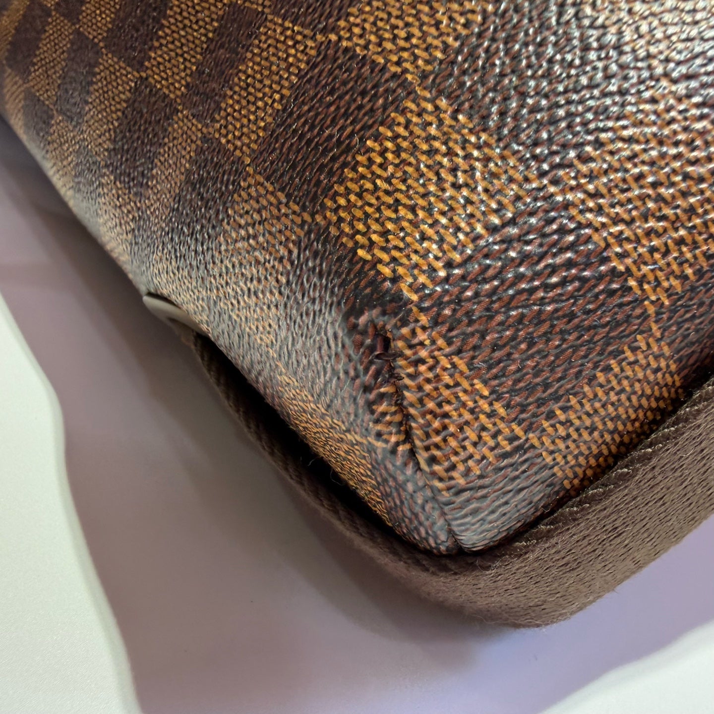 Louis Vuitton Brown Messenger Bag