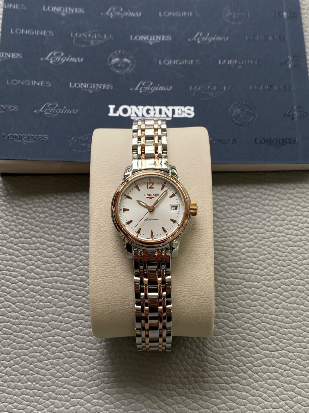 Longines Watchmaking Tradition Rose gold Automatic (self-winding) watch 26 millimeters L2.263.5.72.7