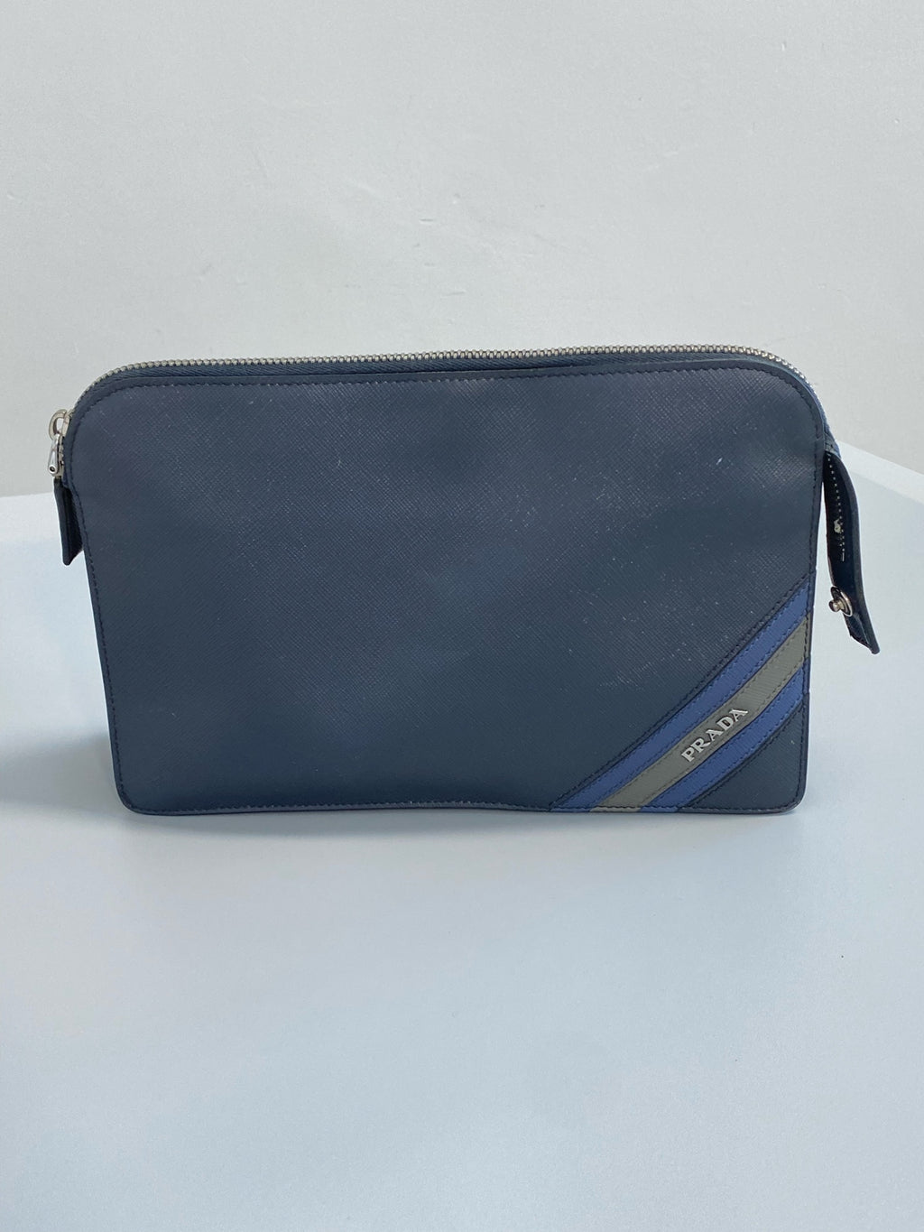 Prada Blue Clutch 2VF056-9Z2-F0L57
