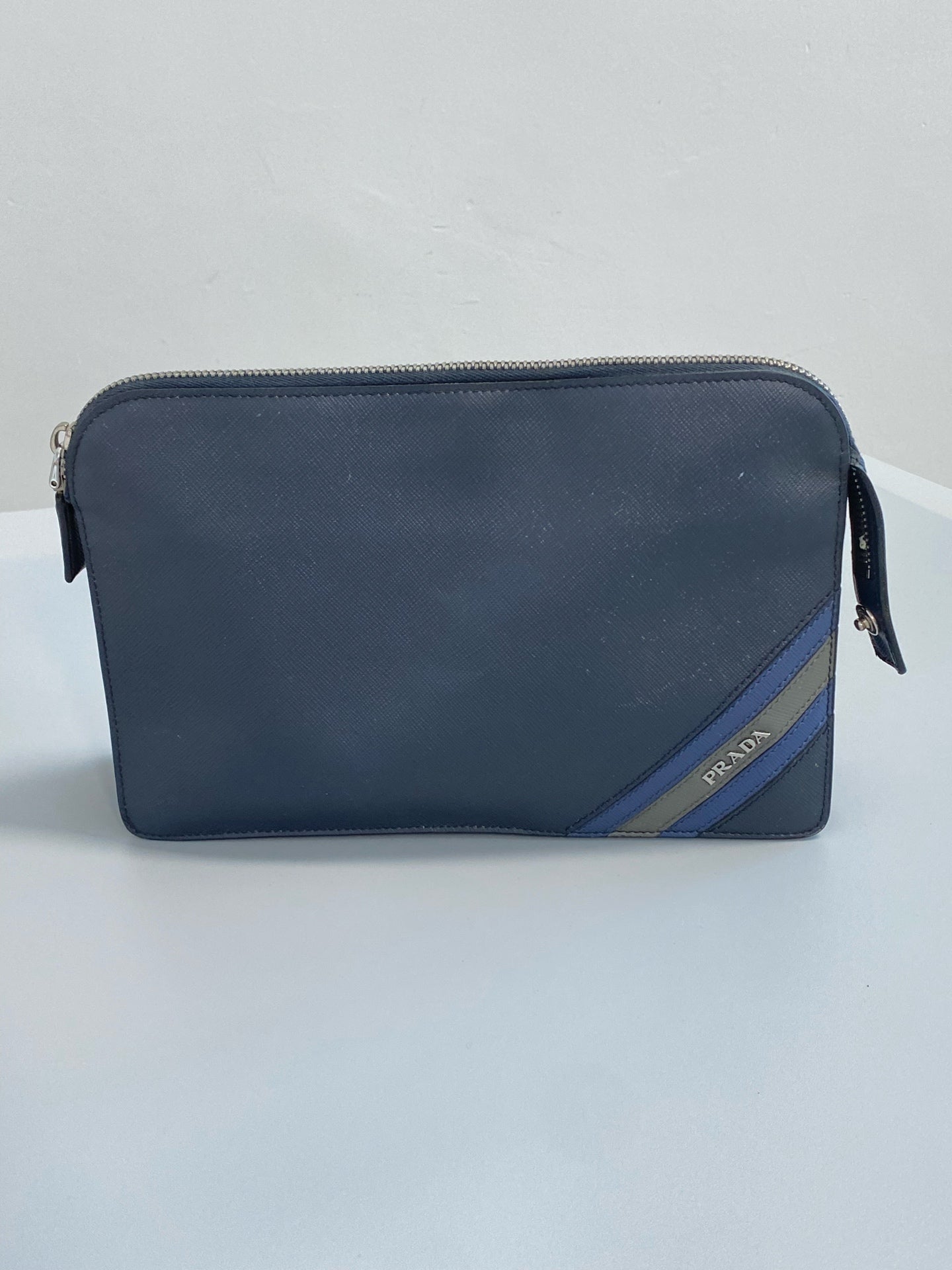 Prada Blue Clutch 2VF056-9Z2-F0L57