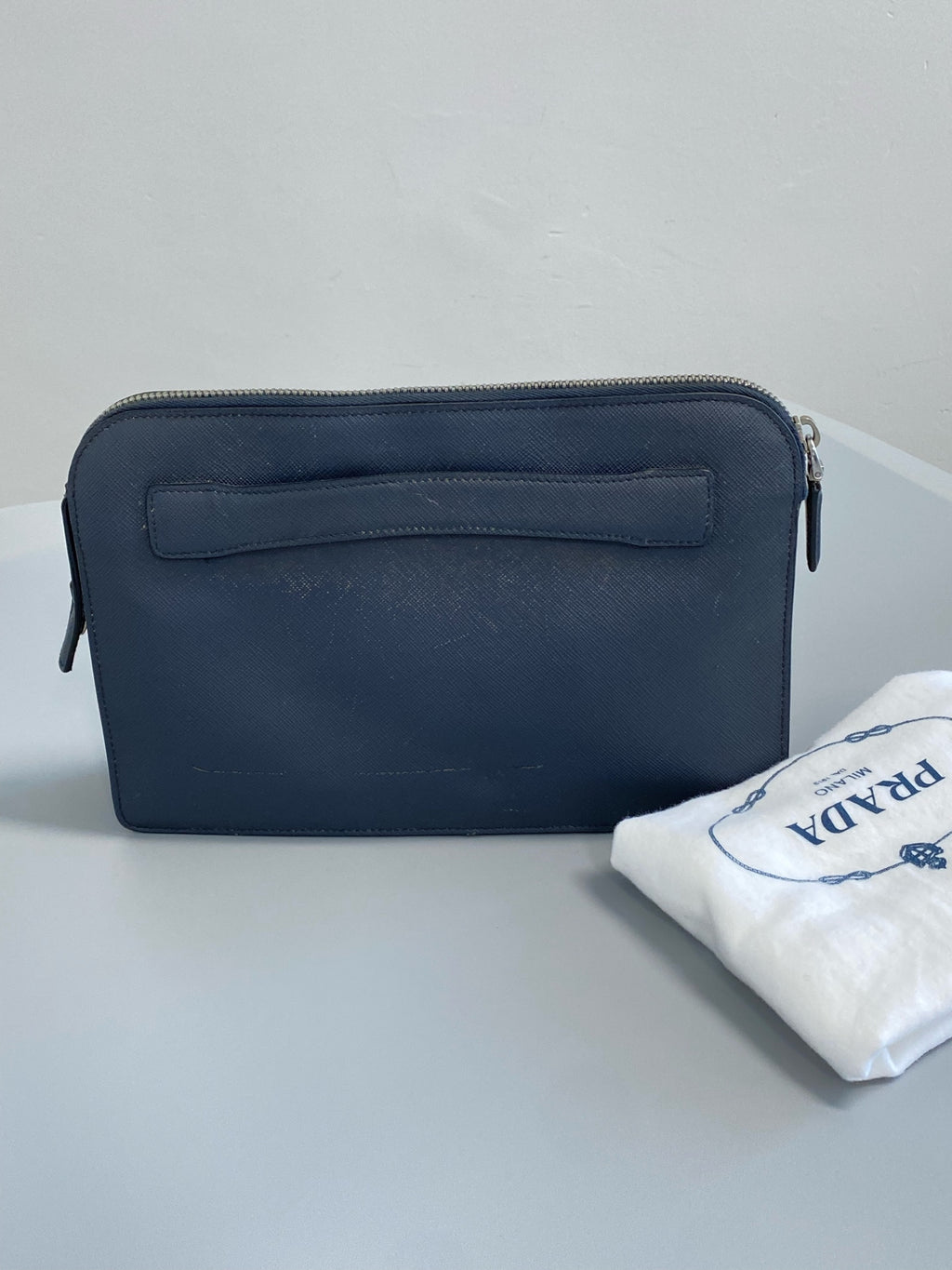 Prada Blue Clutch 2VF056-9Z2-F0L57