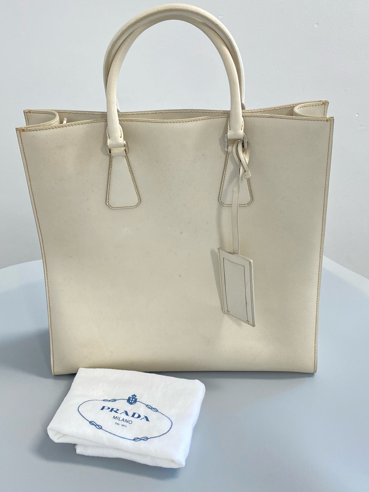Prada White Satchel