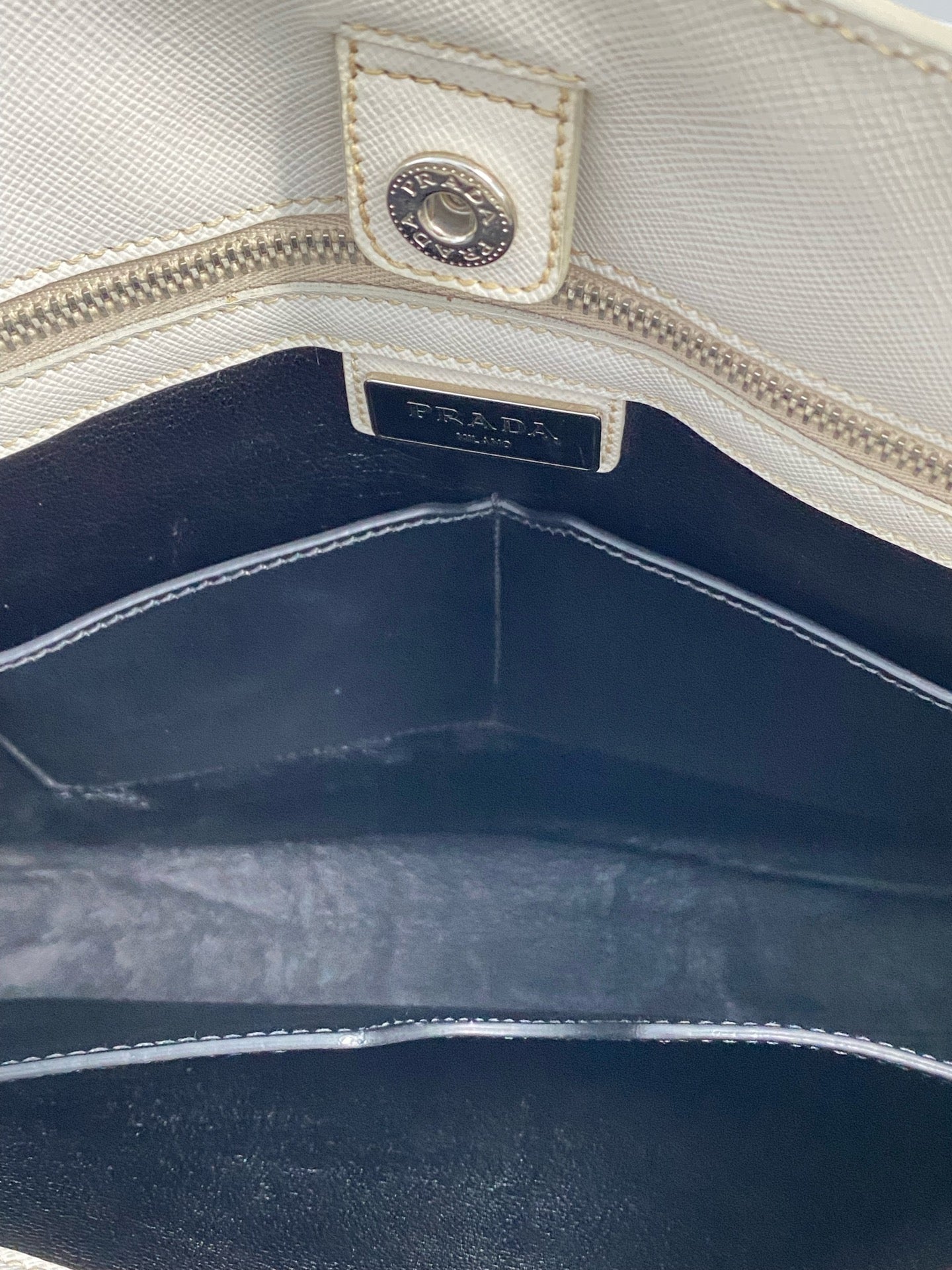 Prada White Satchel