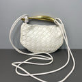 Bottega Veneta White Crossbody