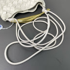 Bottega Veneta White Crossbody